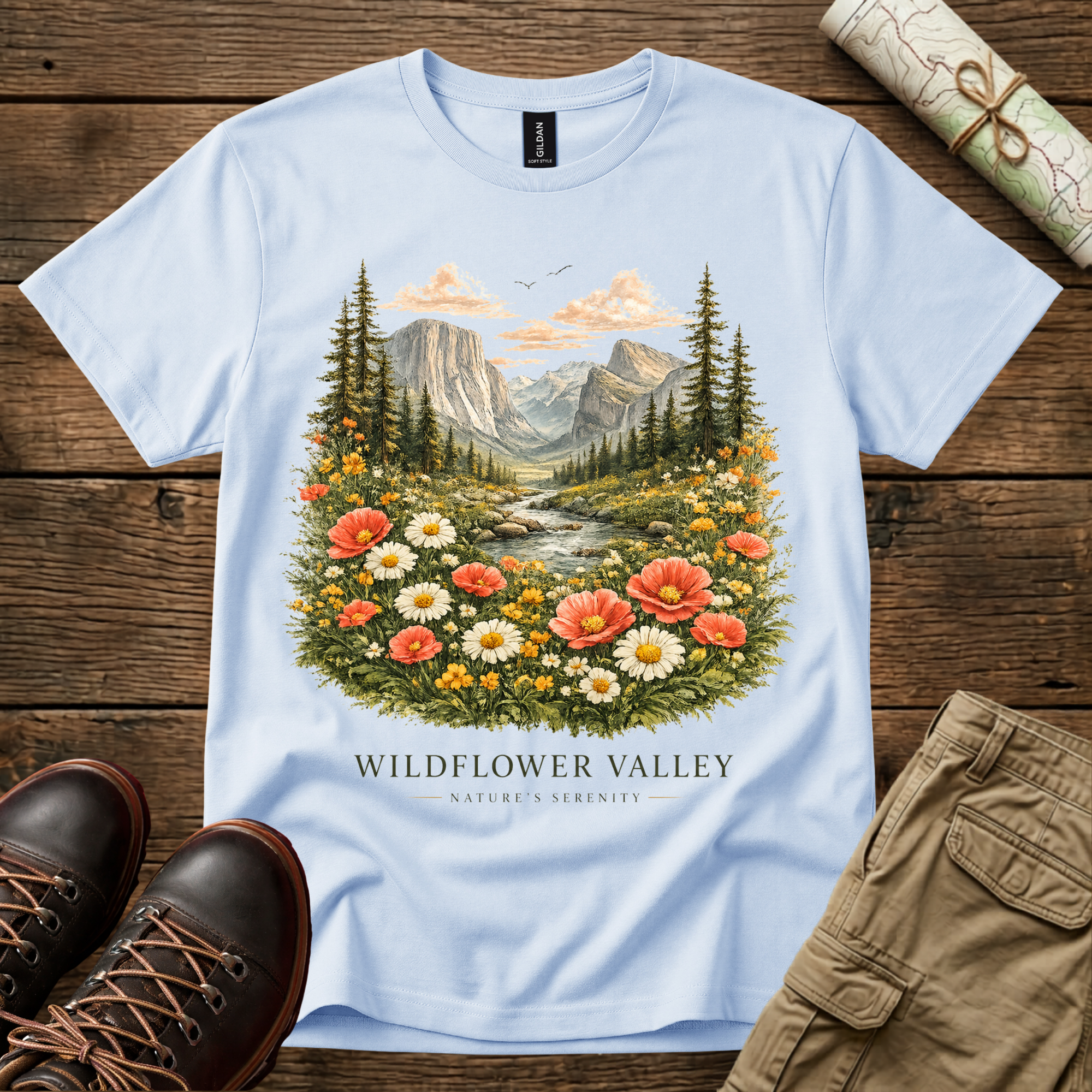 Wildflower Valley Floral T-Shirt