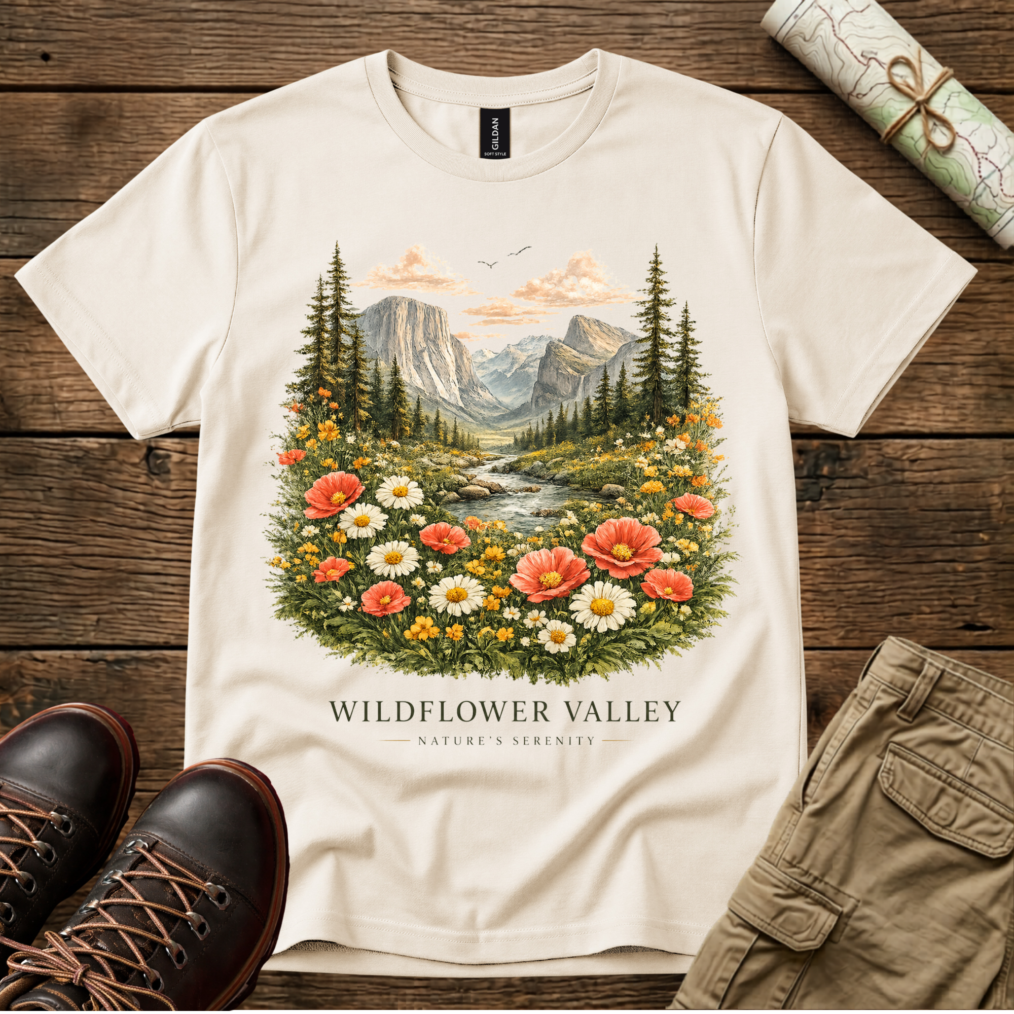 Wildflower Valley Floral T-Shirt