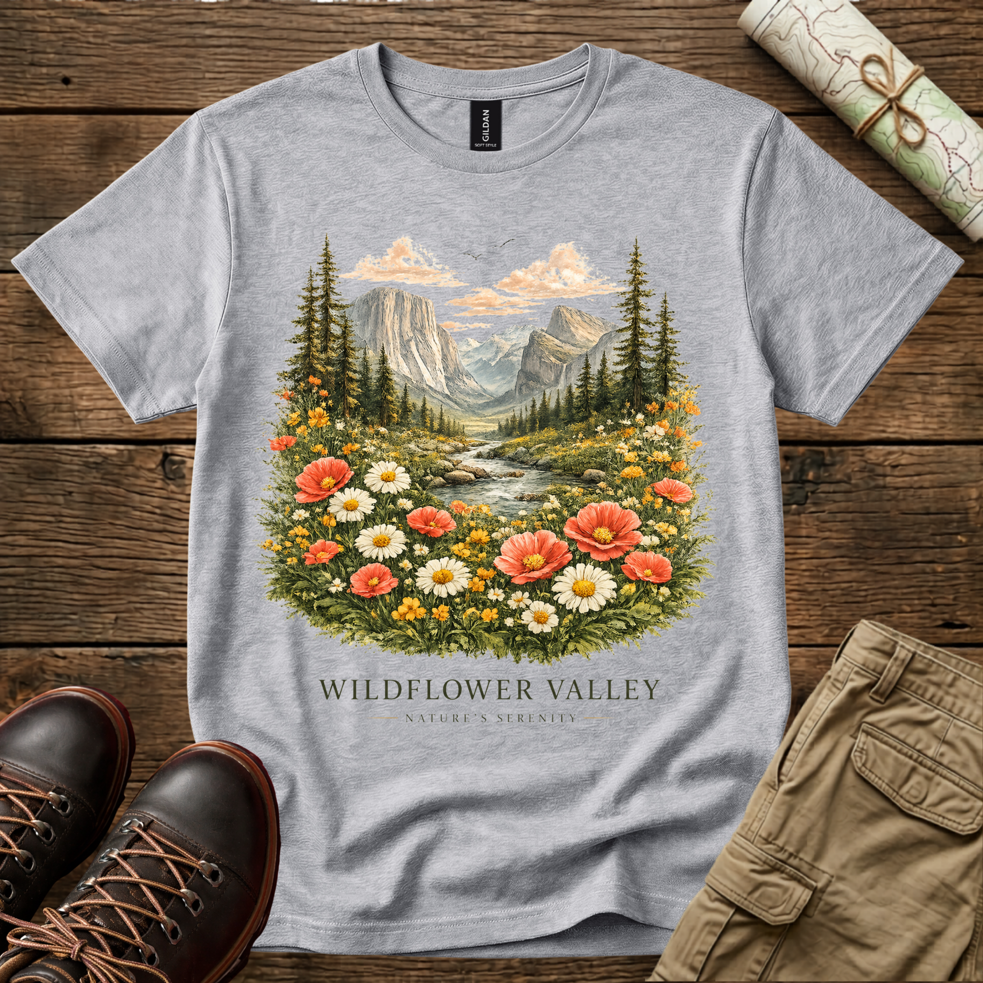 Wildflower Valley Floral T-Shirt