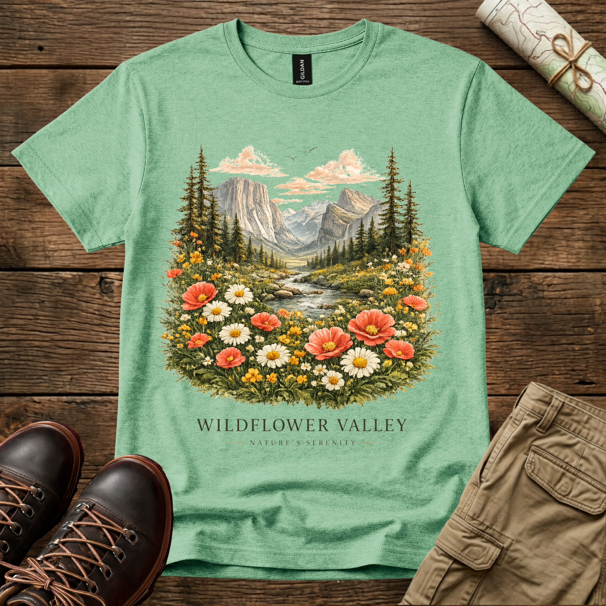 Wildflower Valley Floral T-Shirt