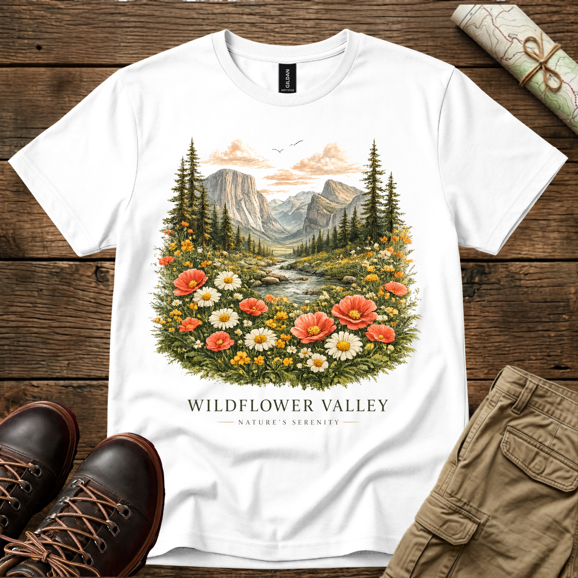 Wildflower Valley Floral T-Shirt