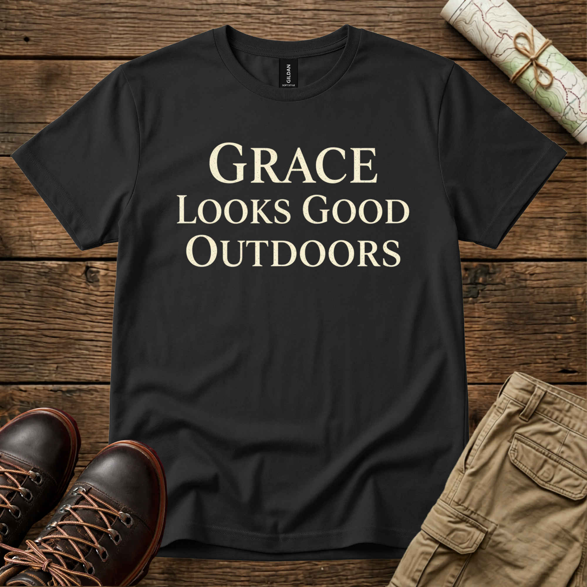 Grace Looks Good Outdoors T-Shirt