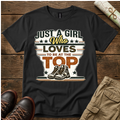 Just A Girl Who Loves To Be At The Top T-Shirt