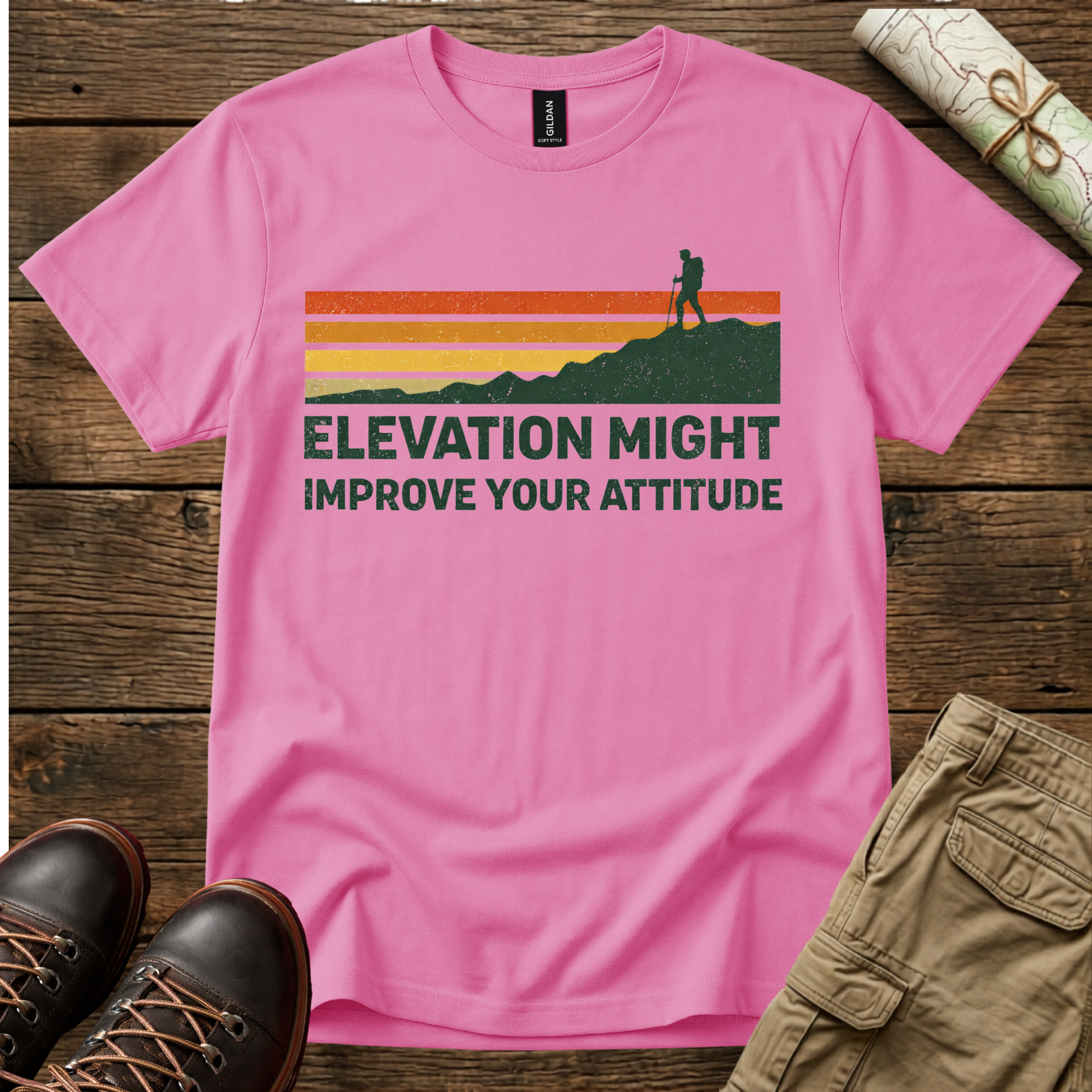 Elevation Might Improve Your Attitude T-Shirt