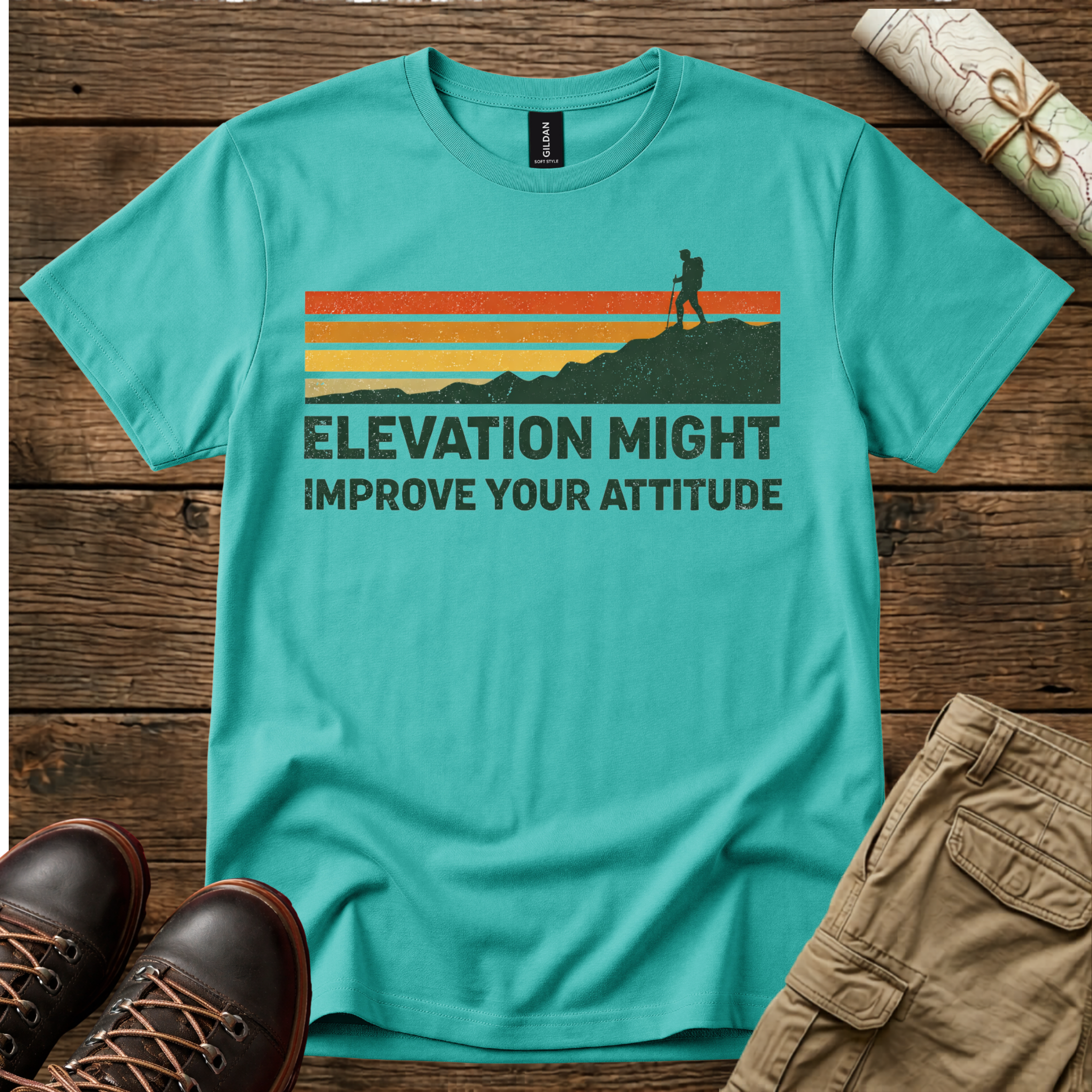 Elevation Might Improve Your Attitude T-Shirt