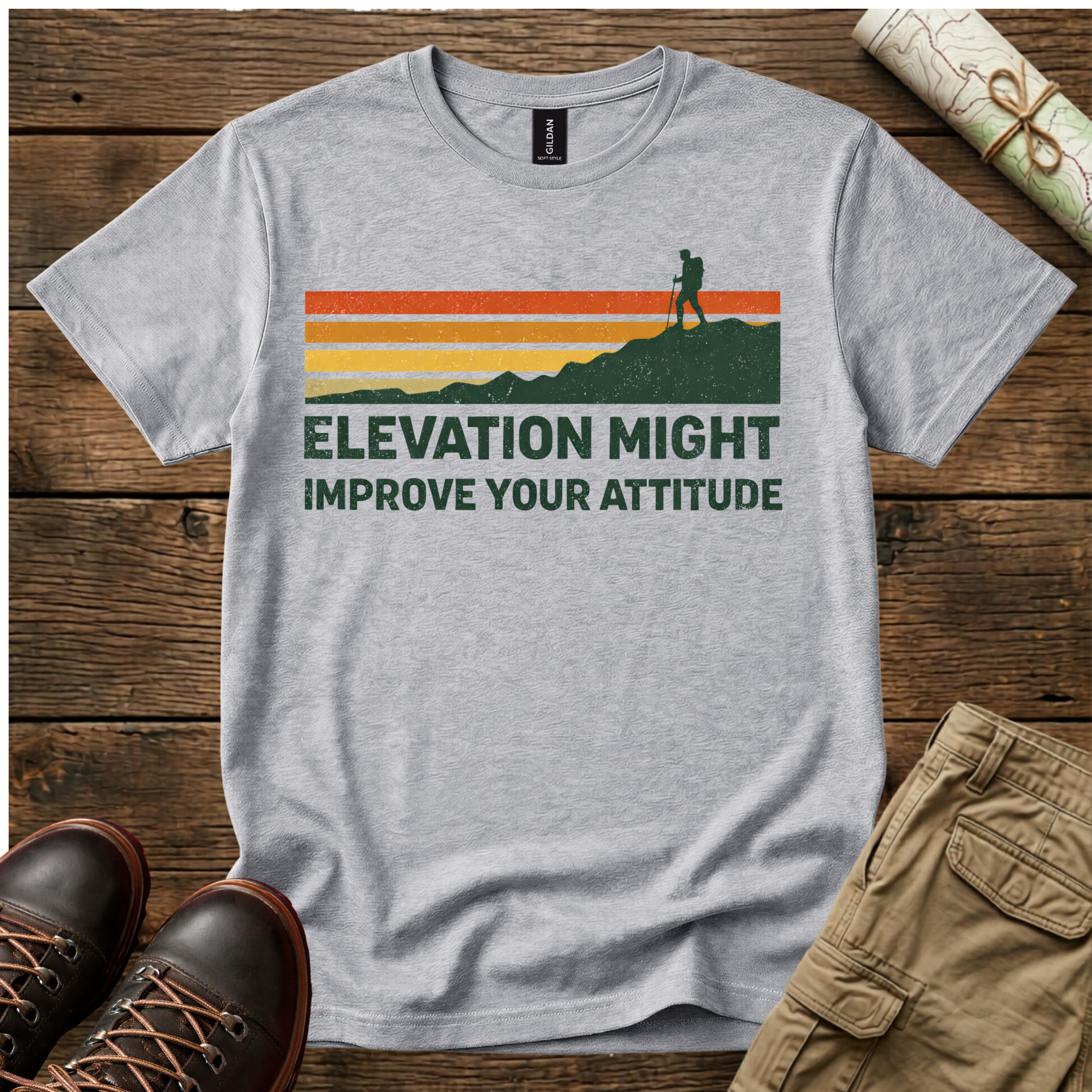 Elevation Might Improve Your Attitude T-Shirt