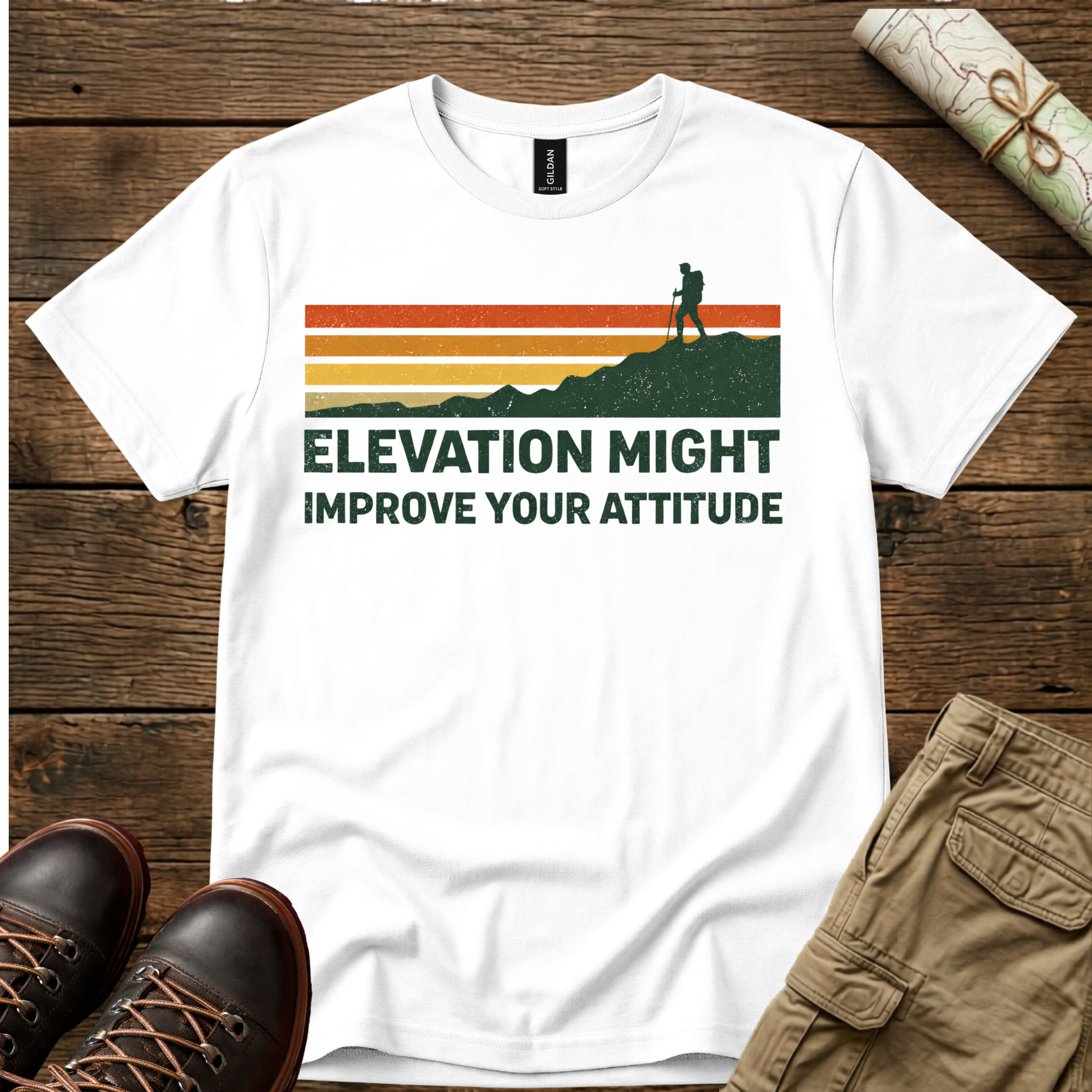 Elevation Might Improve Your Attitude T-Shirt