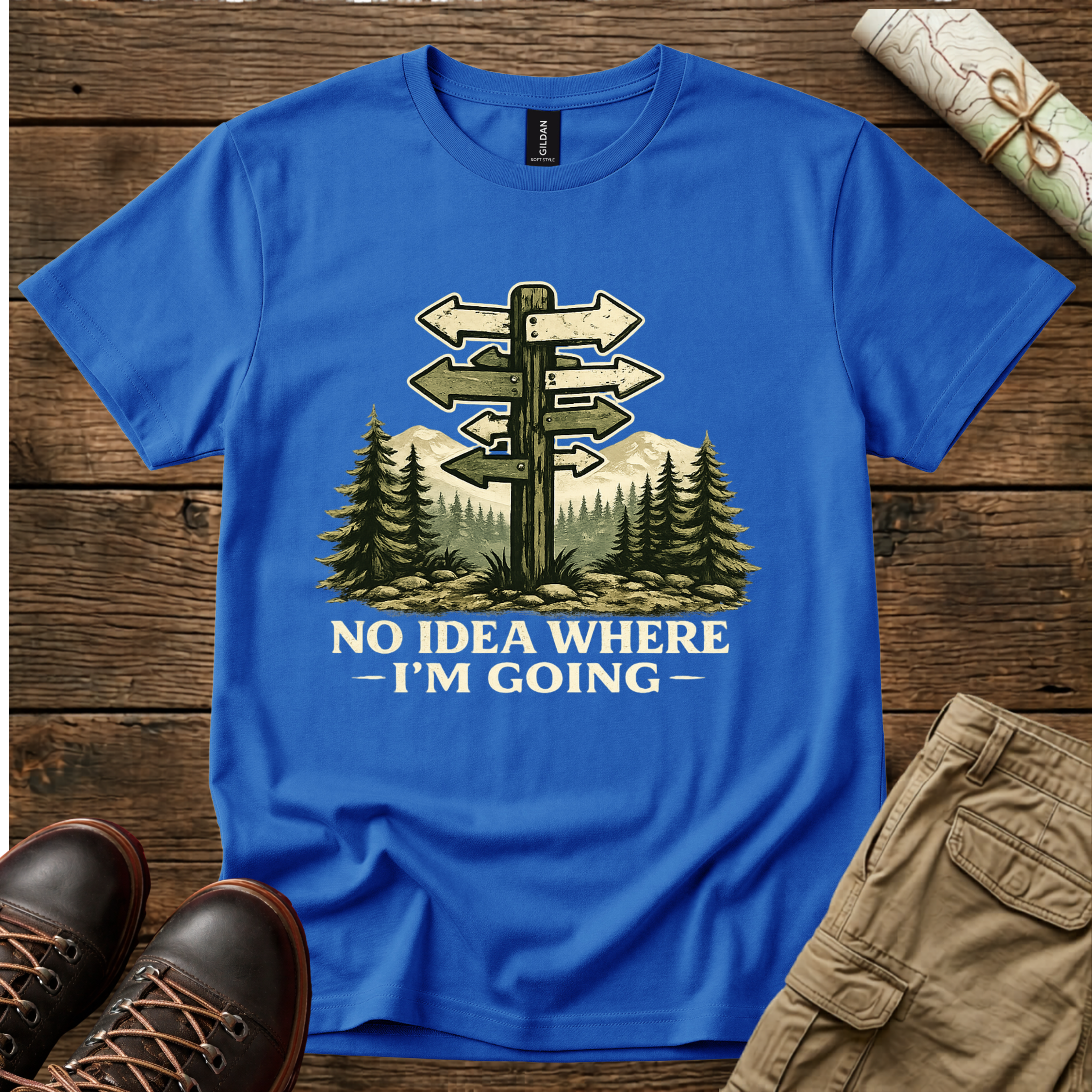No Idea Where I'm Going T-Shirt