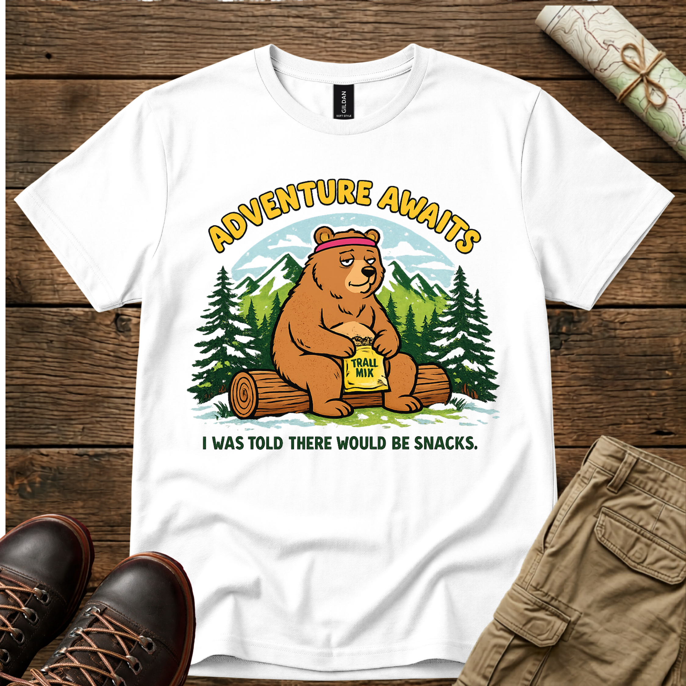 Snack Quest Bear T-Shirt