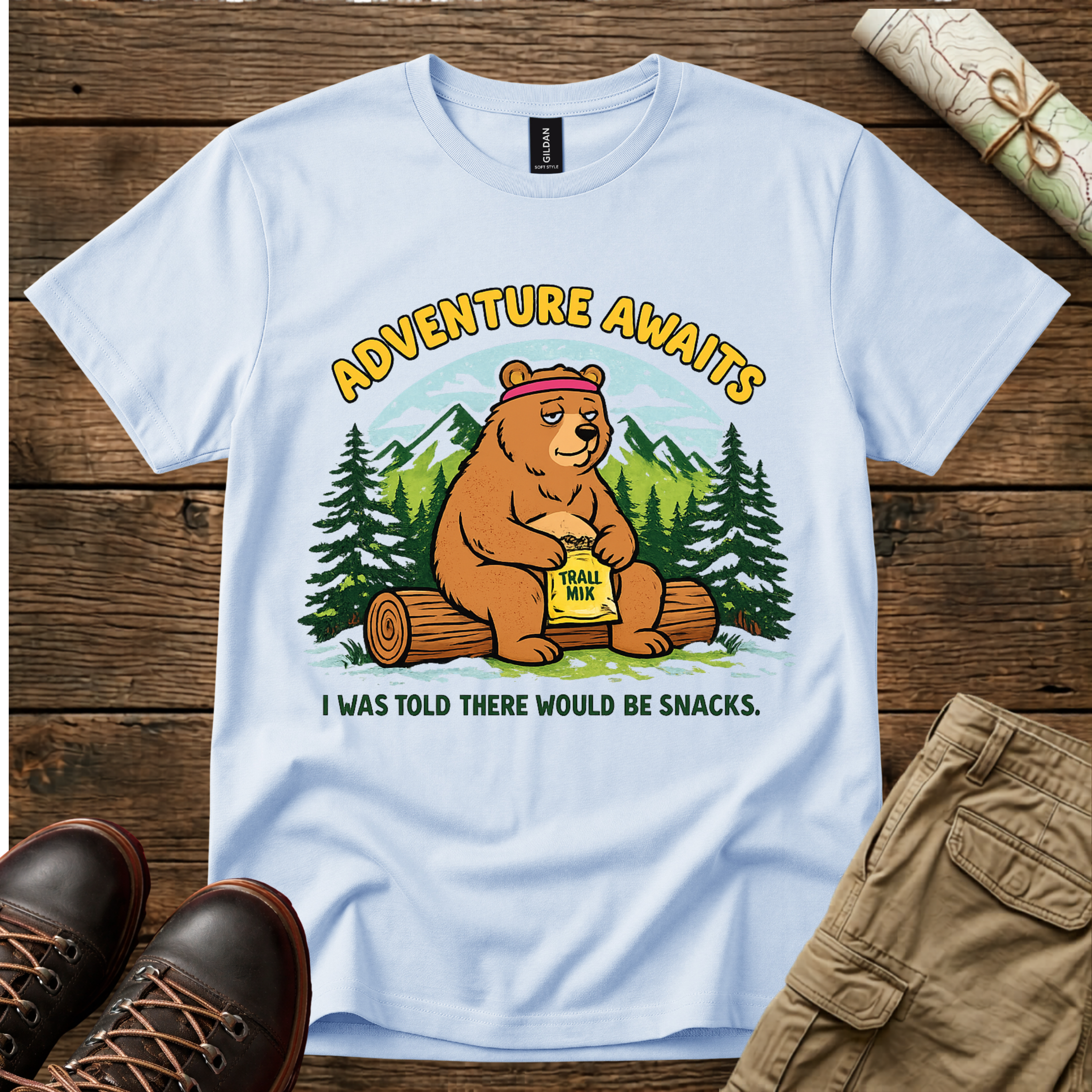 Snack Quest Bear T-Shirt