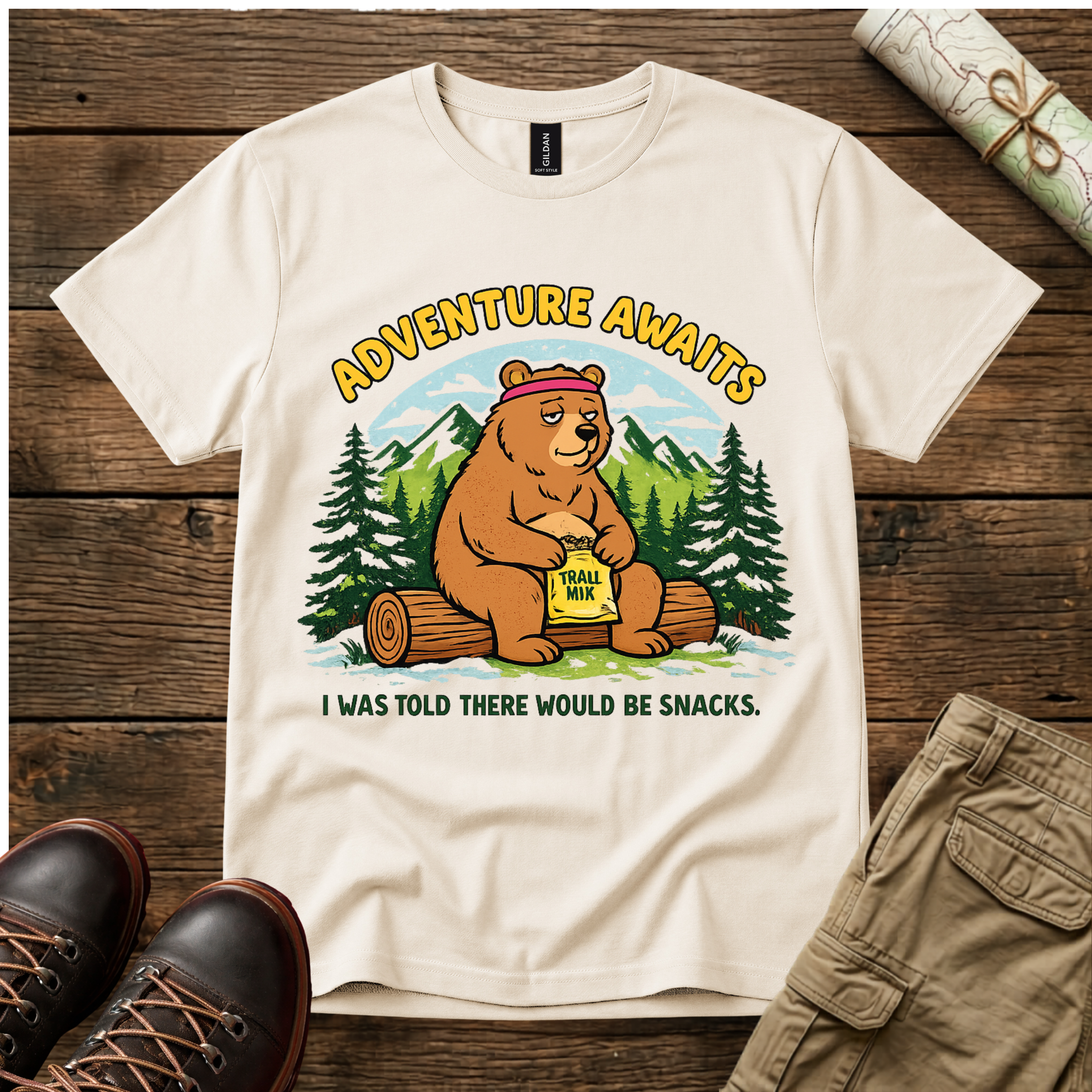 Snack Quest Bear T-Shirt
