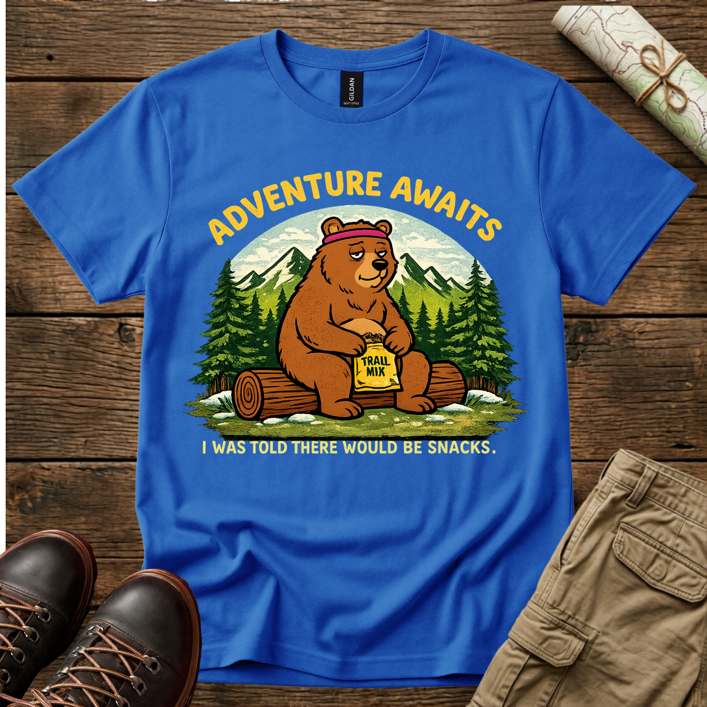 Snack Quest Bear T-Shirt