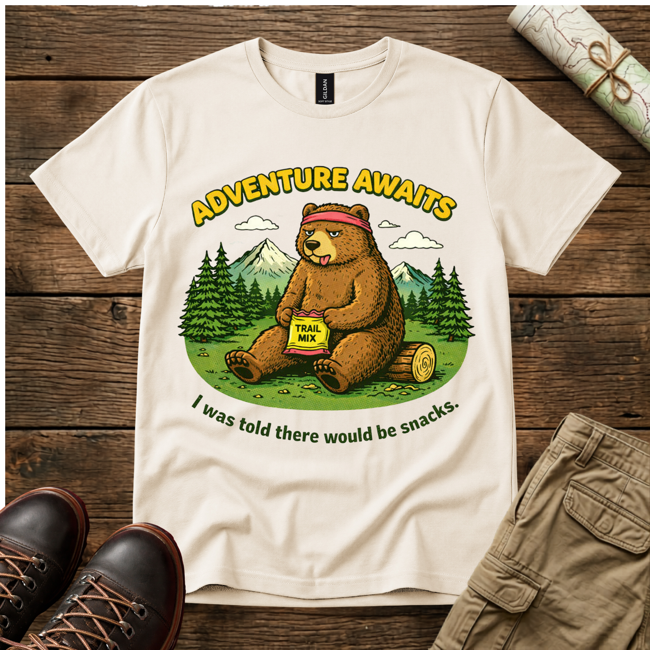 Snack Break Bear T-Shirt