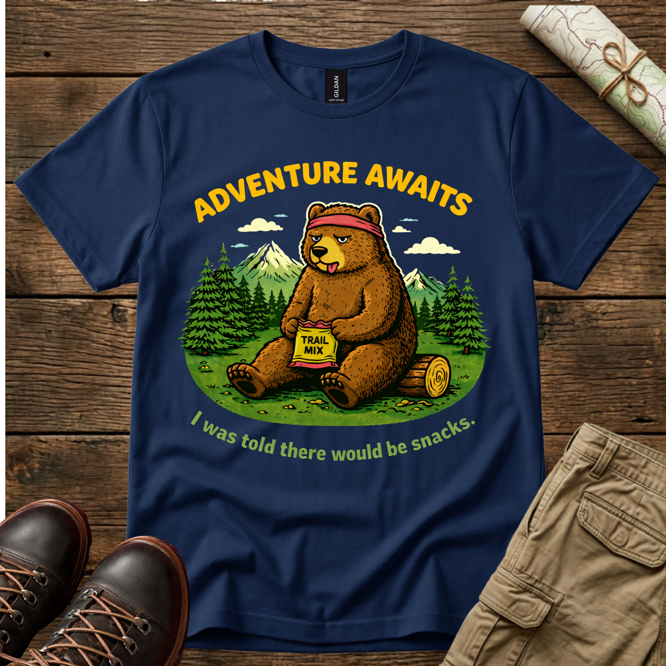 Snack Break Bear T-Shirt