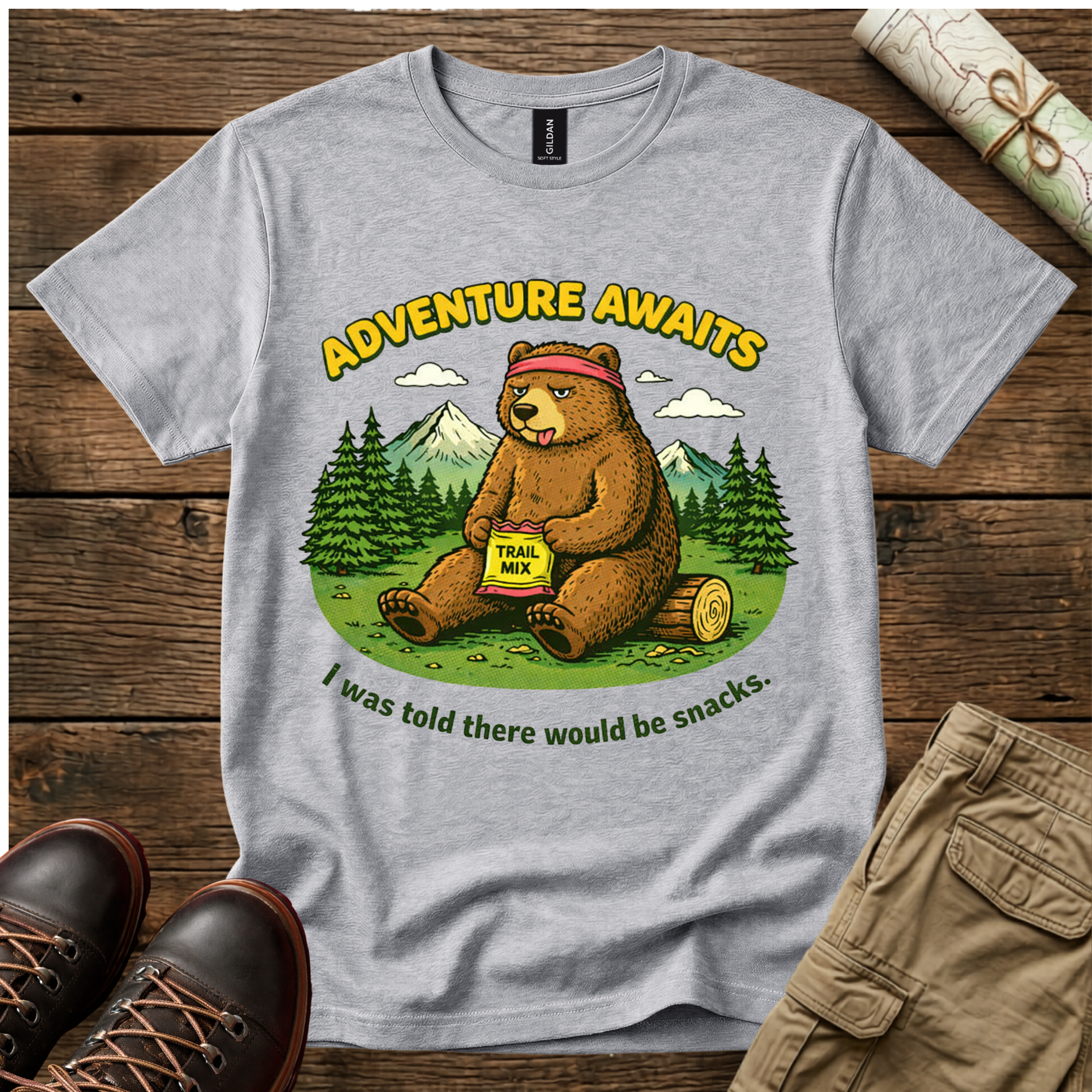 Snack Break Bear T-Shirt