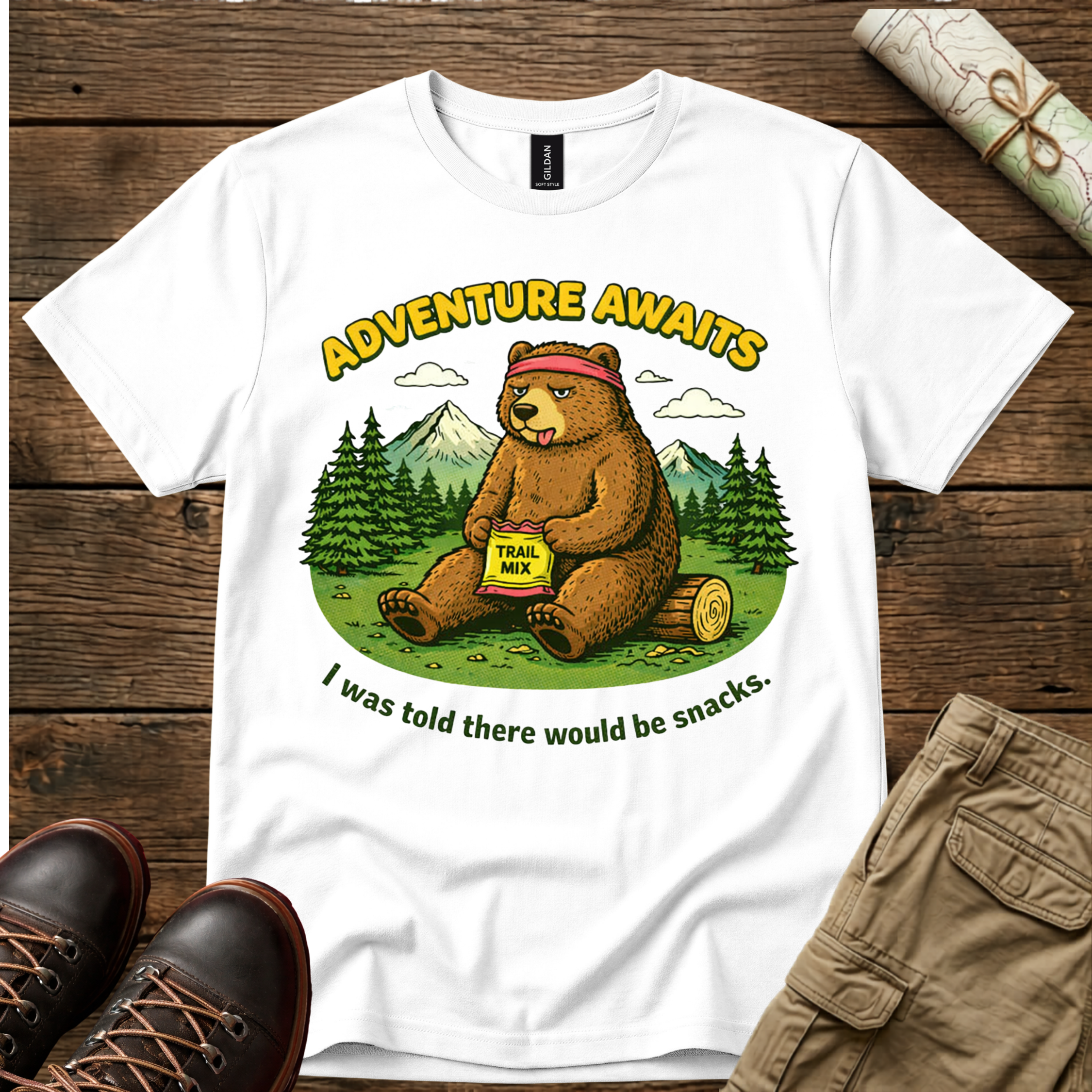 Snack Break Bear T-Shirt