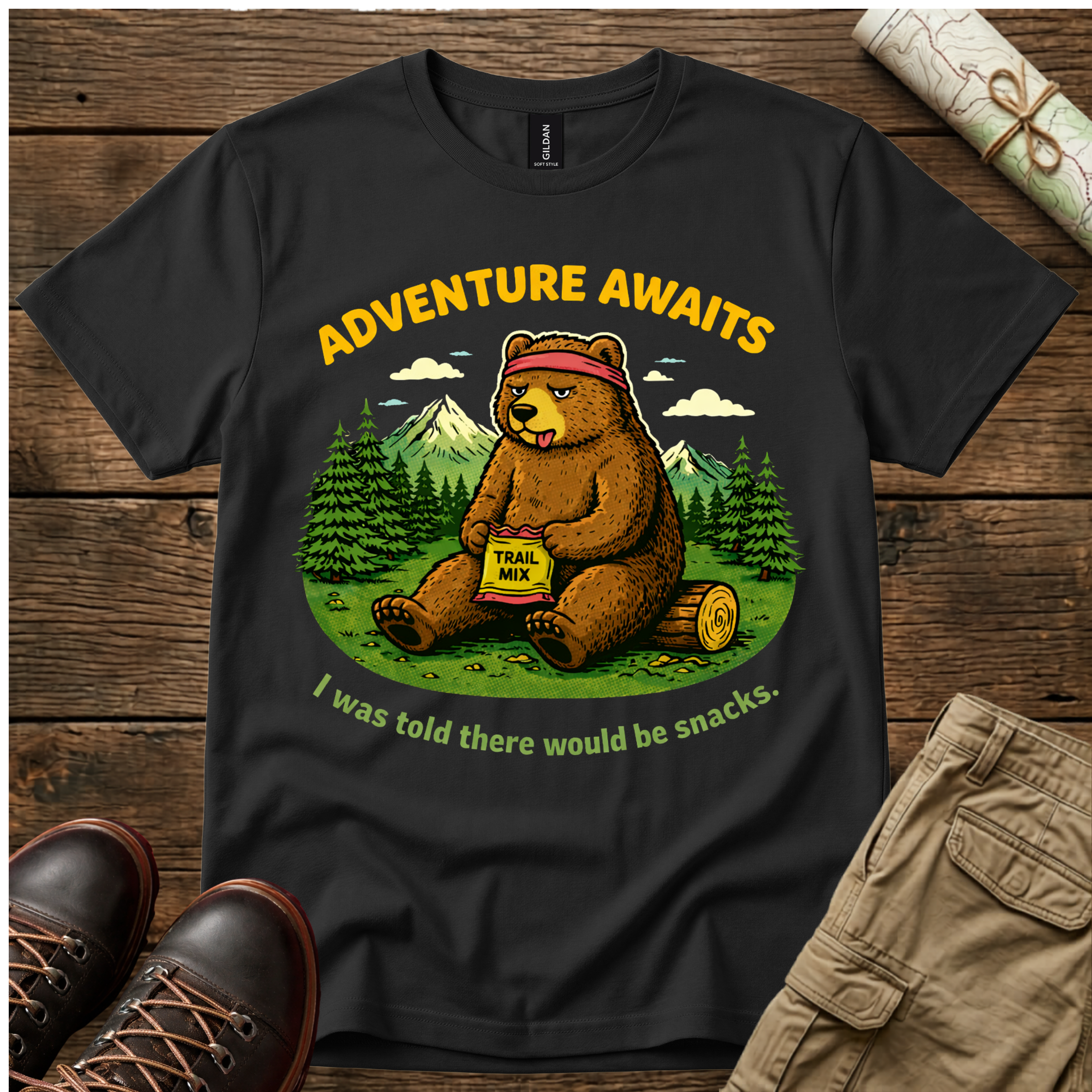 Snack Break Bear T-Shirt