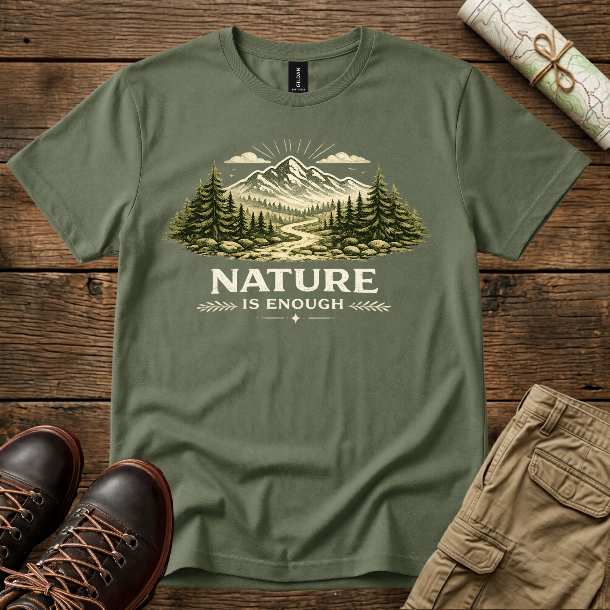 Nature Is Enough T-Shirt