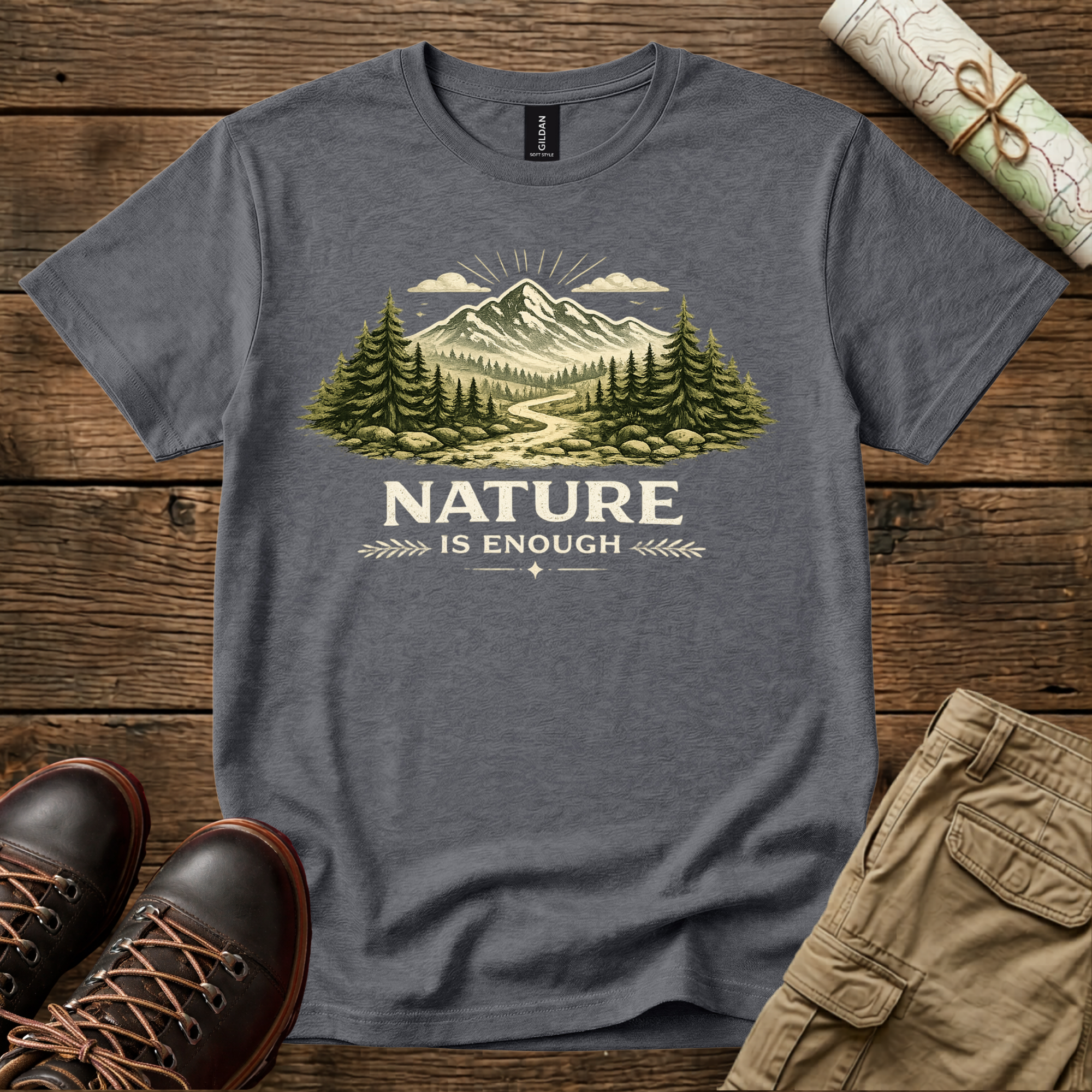 Nature Is Enough T-Shirt