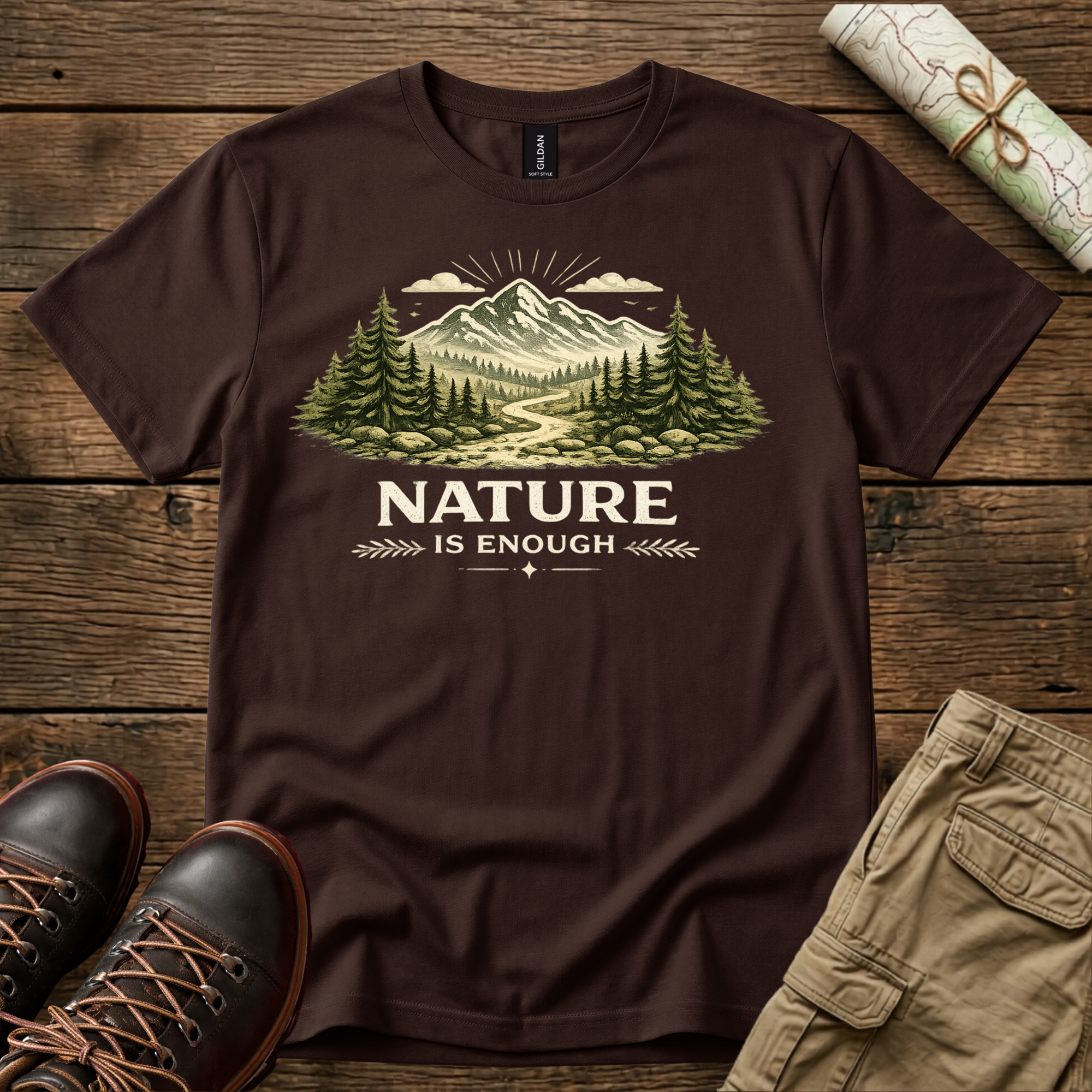 Nature Is Enough T-Shirt