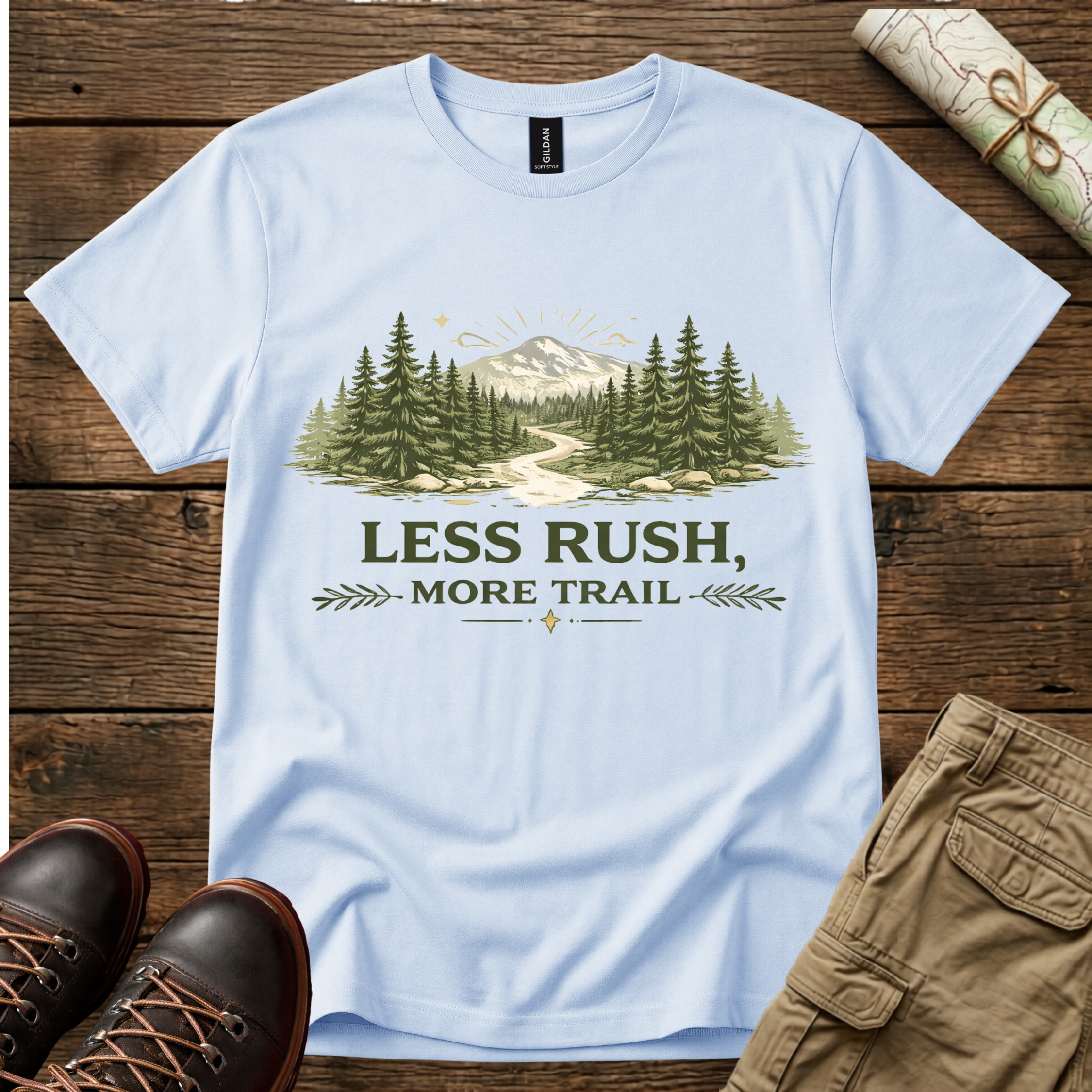 Less Rush More Trail T-Shirt