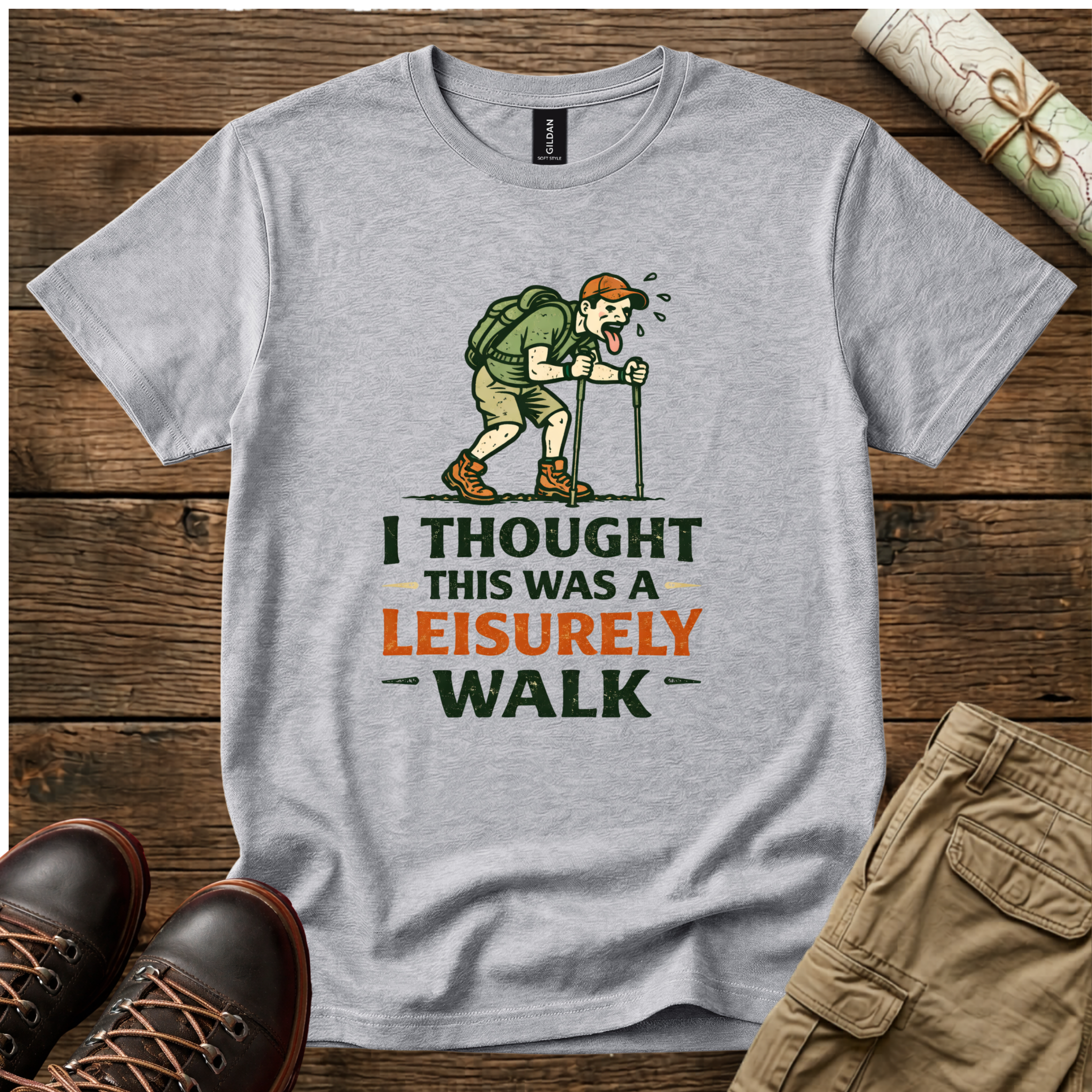 I Thought This Was Leisurely Walk