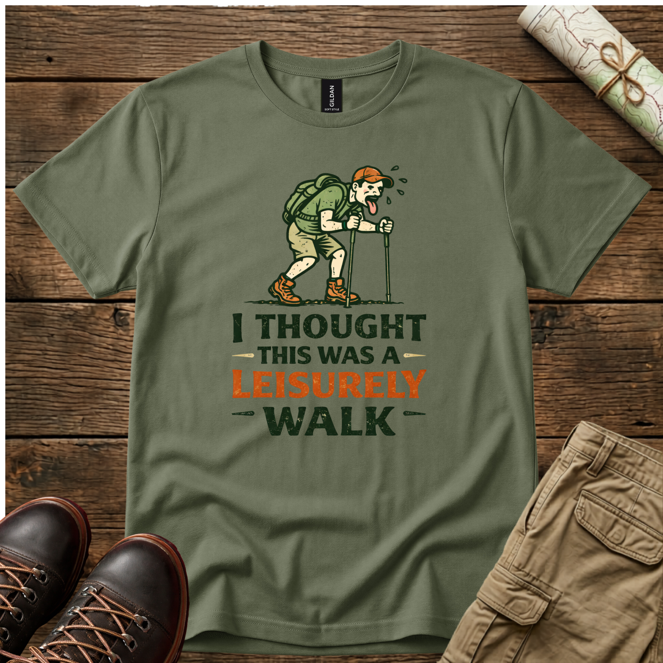 I Thought This Was Leisurely Walk