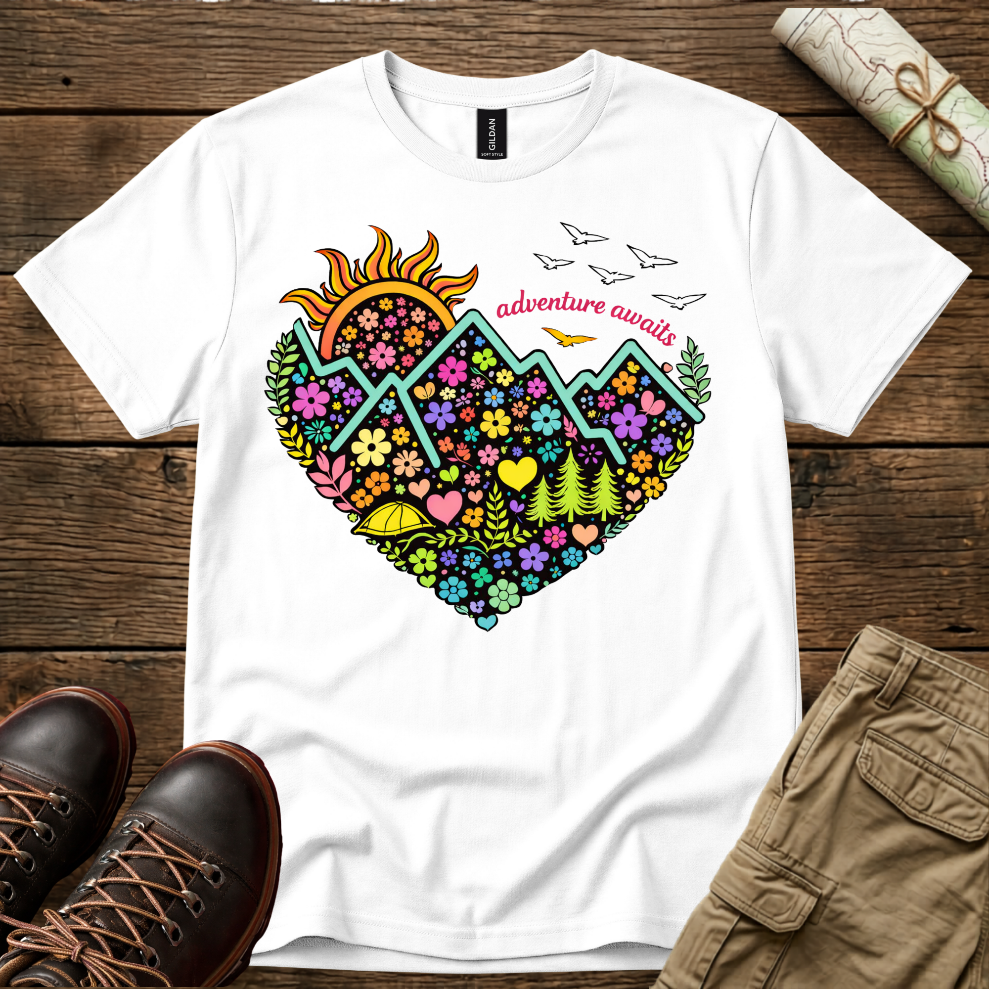 The Heart Adventure Awaits T-Shirt
