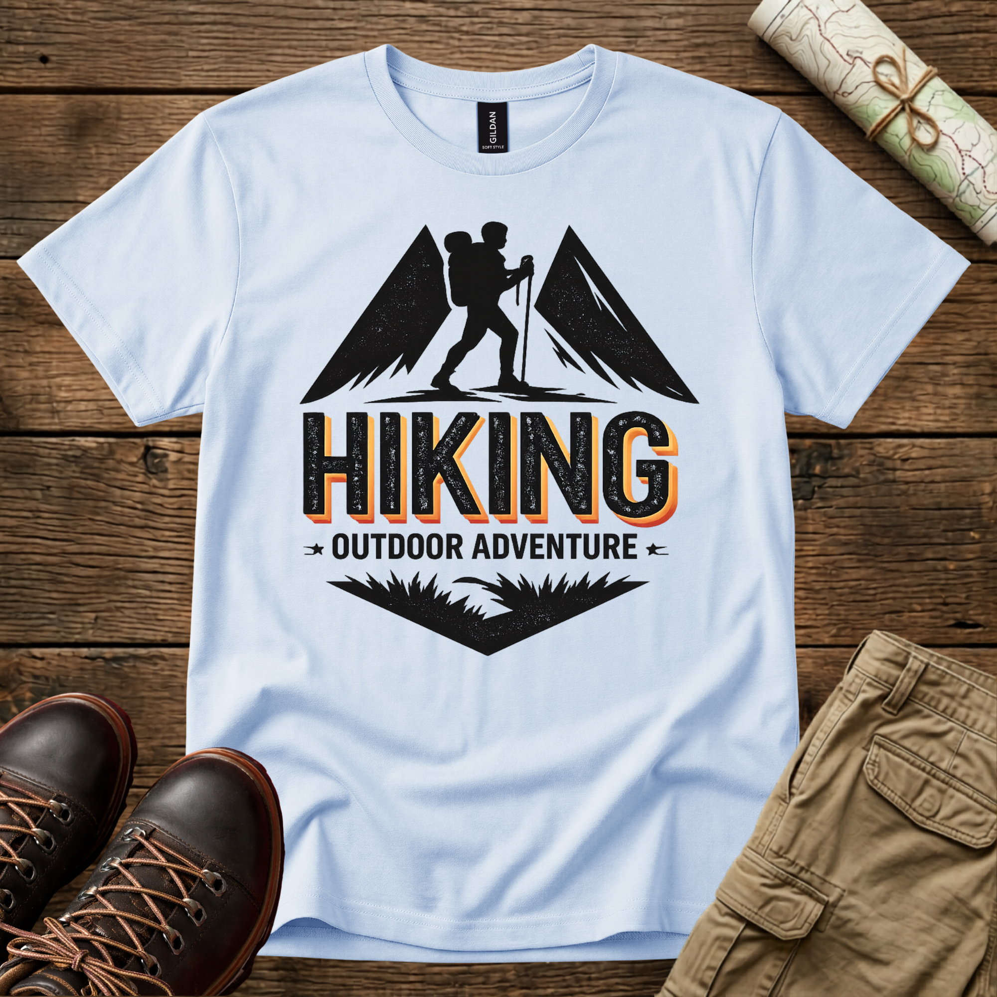 Outdoor Adventure Hiking T-Shirt