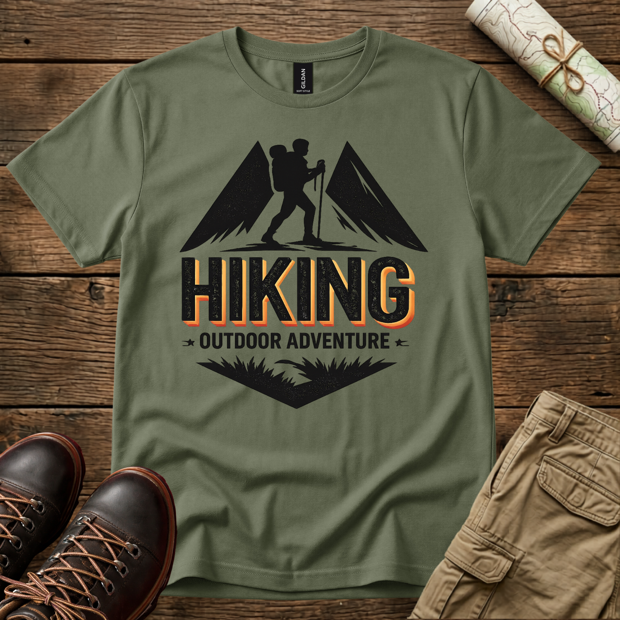 Outdoor Adventure Hiking T-Shirt