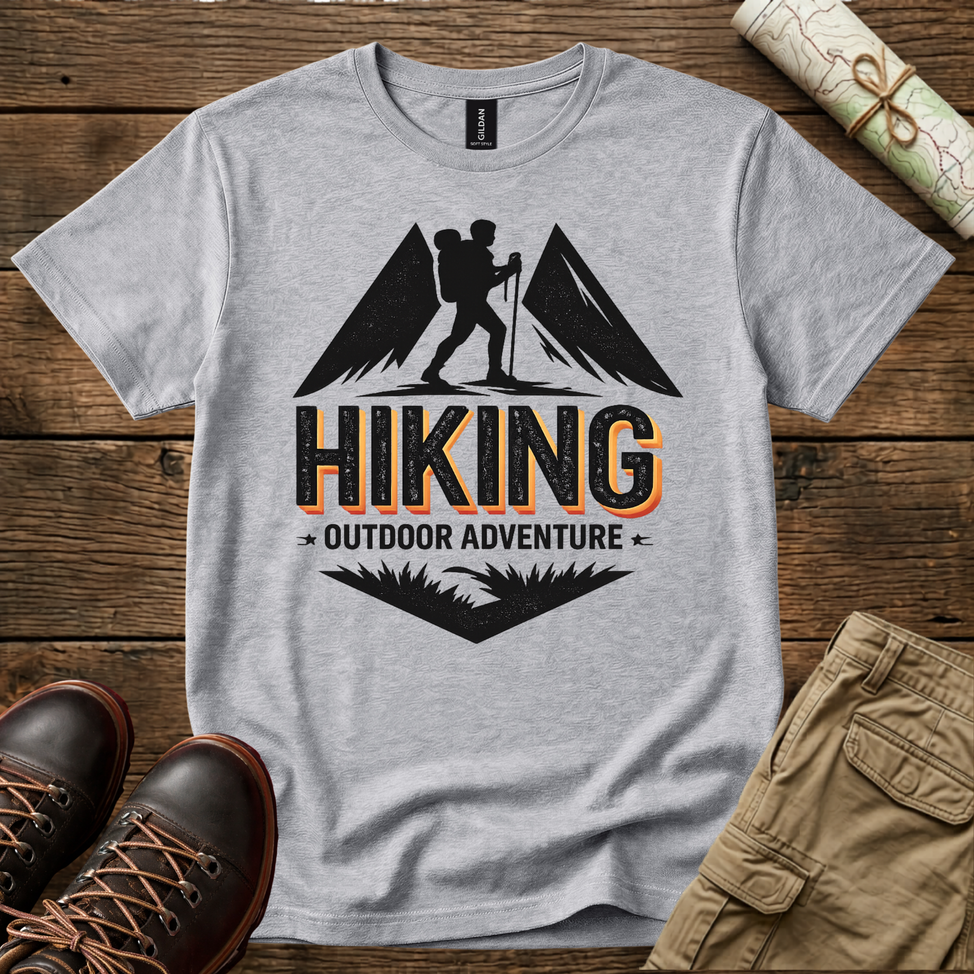 Outdoor Adventure Hiking T-Shirt