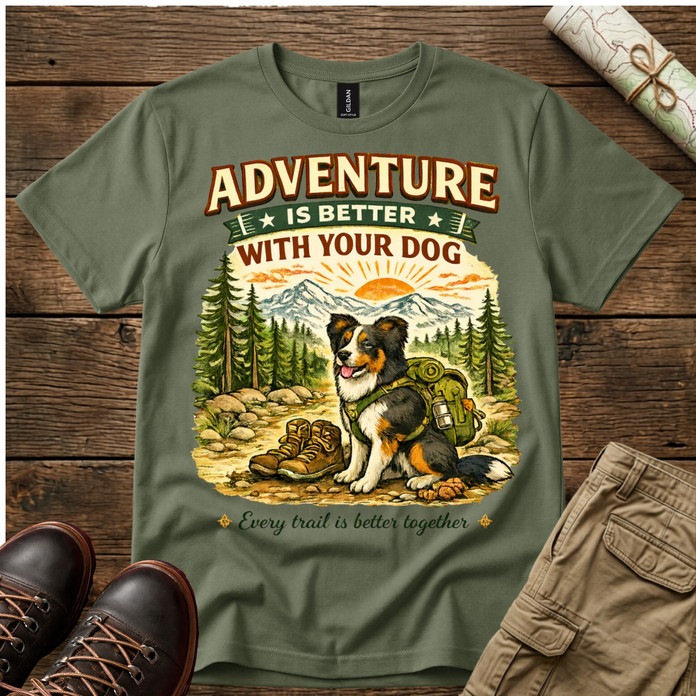 Adventure With Your Dog T-Shirt