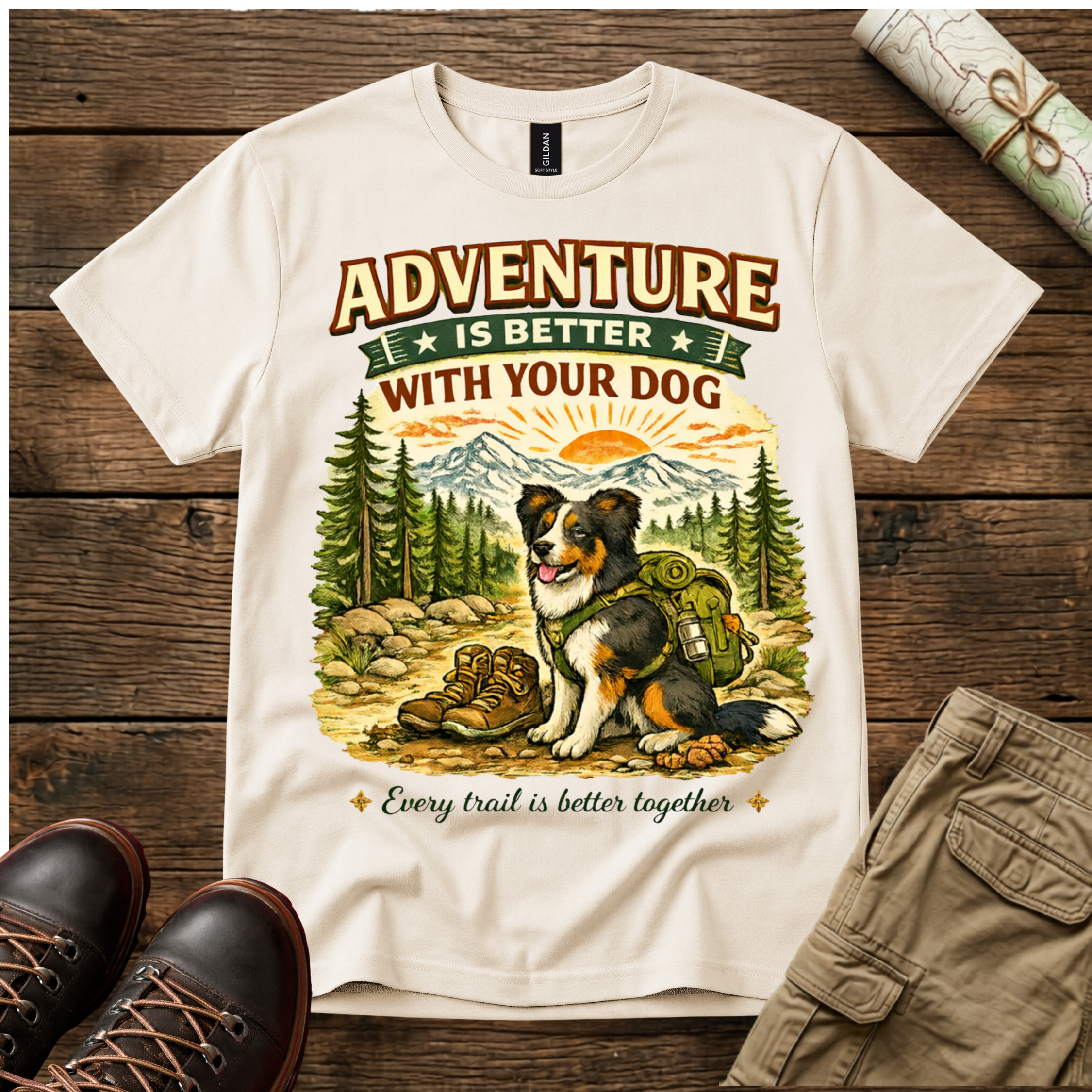 Adventure With Your Dog T-Shirt