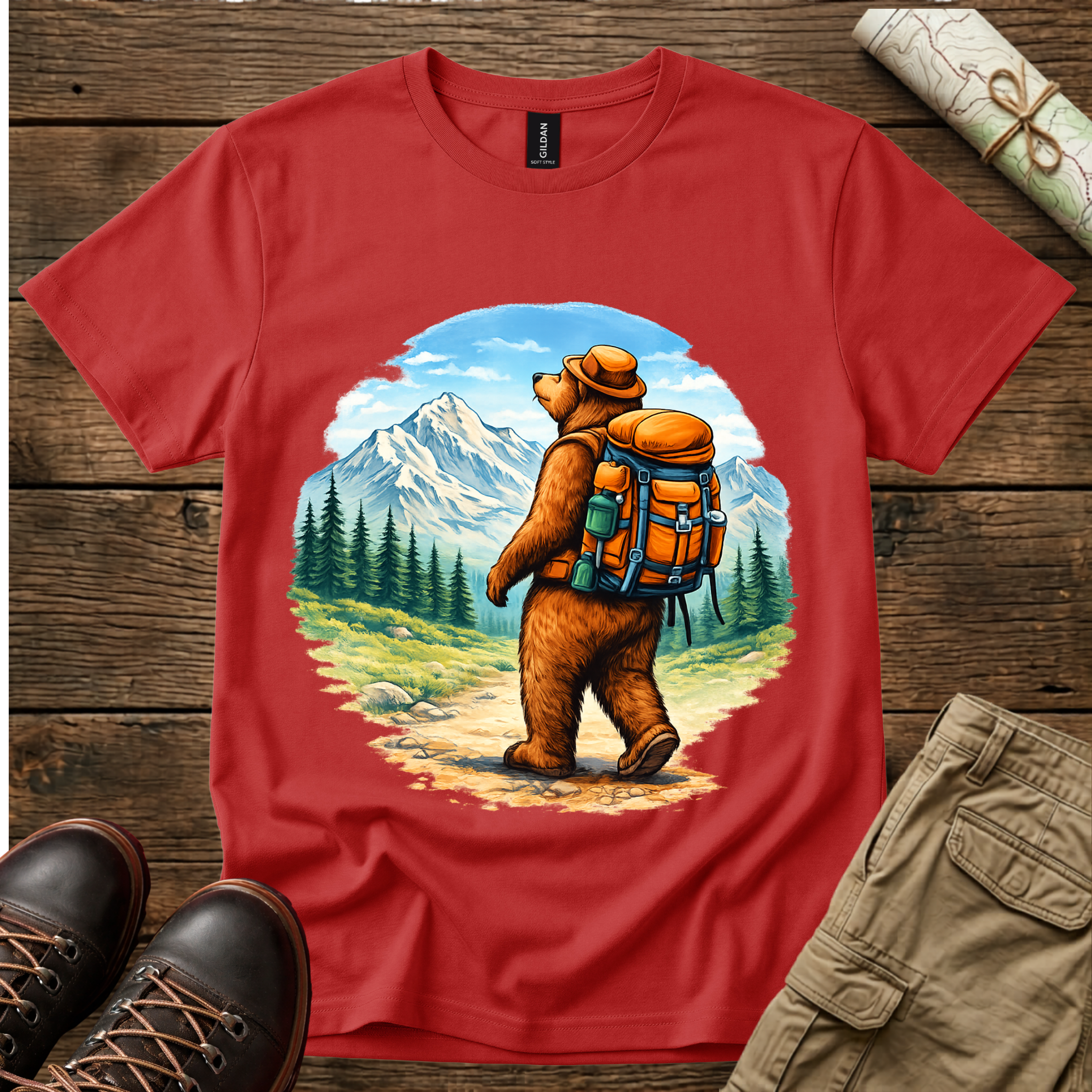 Bear Hiker T-Shirt