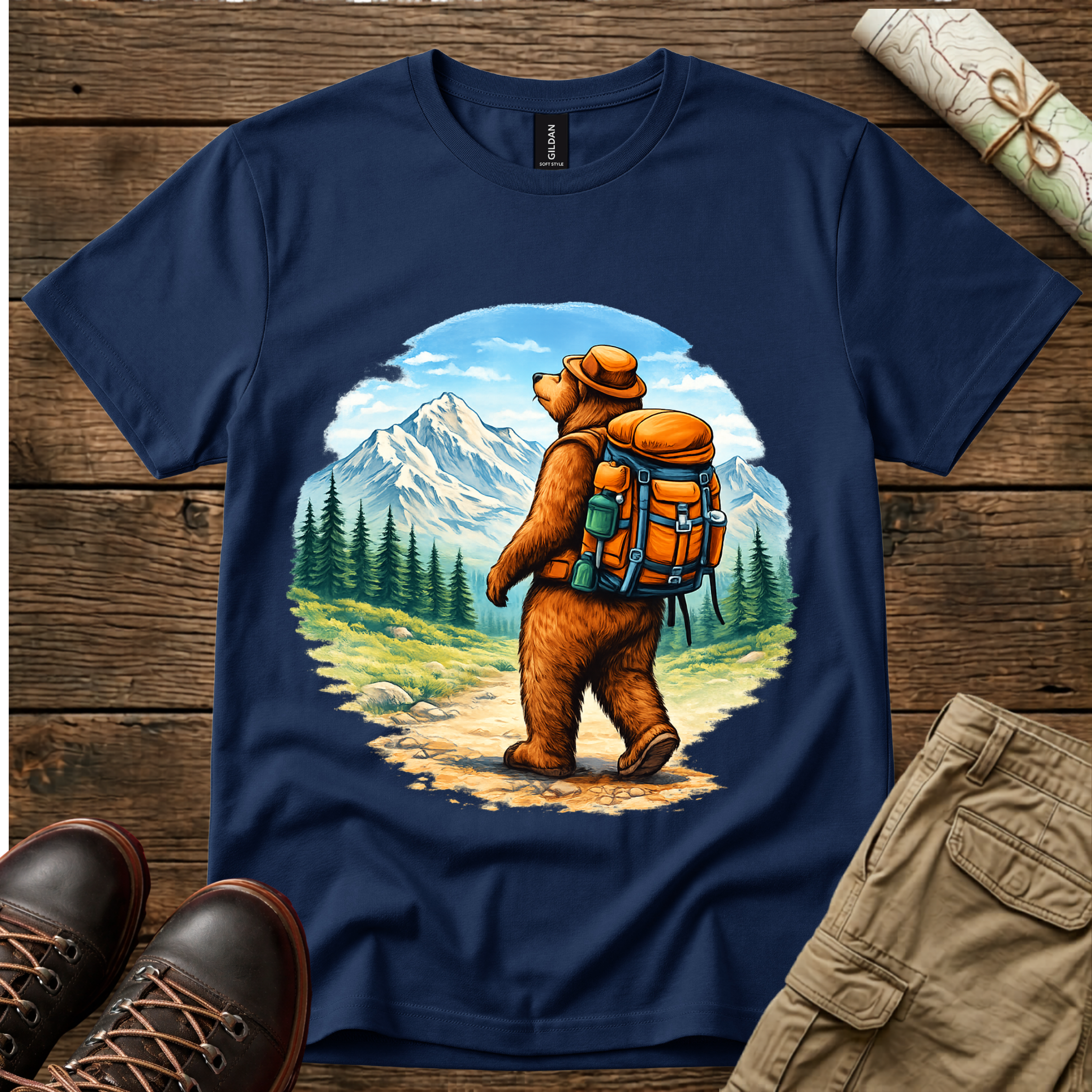 Bear Hiker T-Shirt