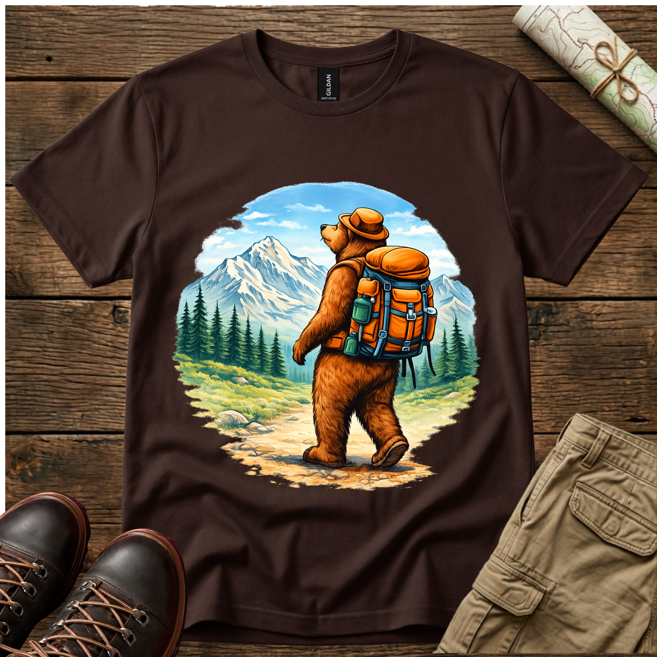 Bear Hiker T-Shirt