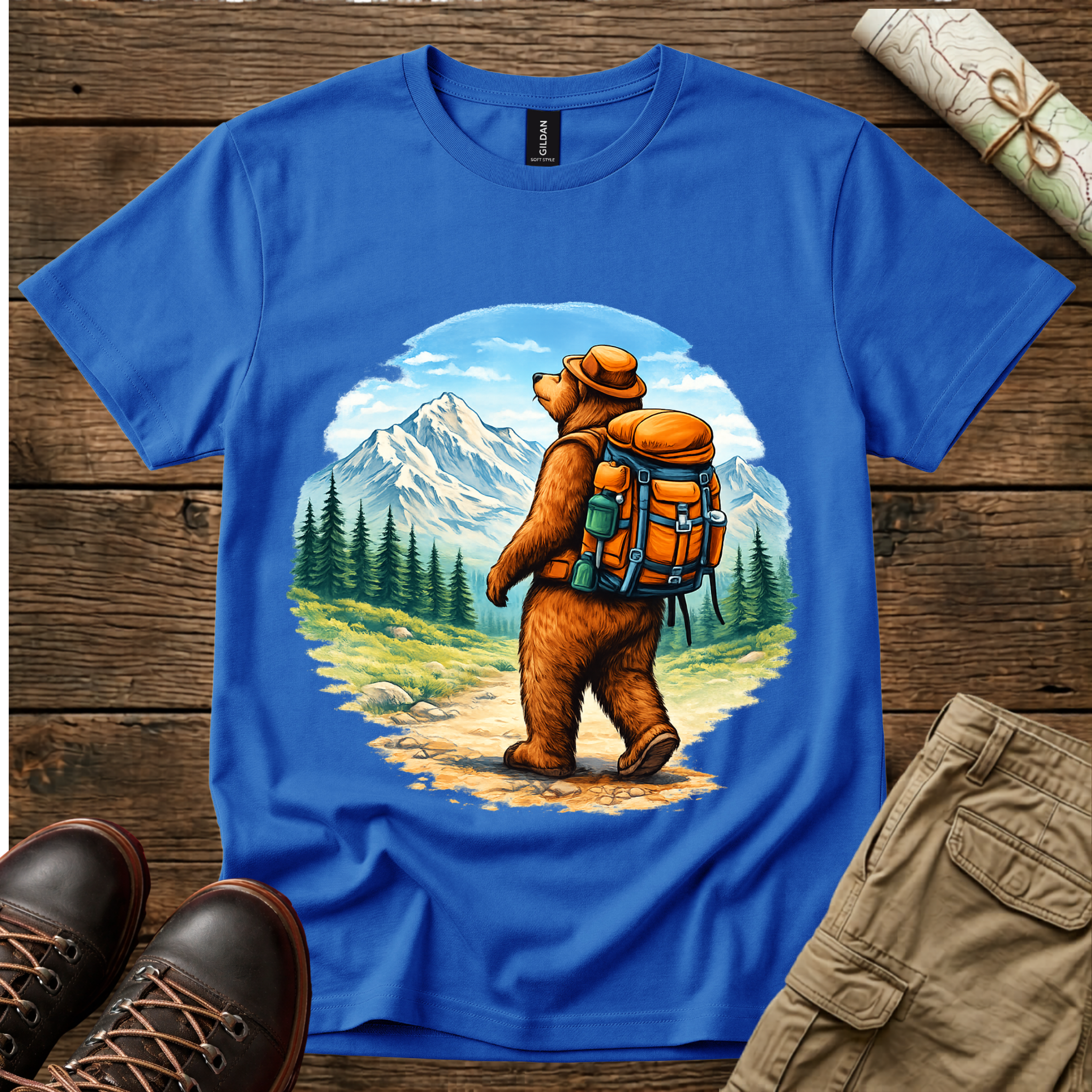 Bear Hiker T-Shirt