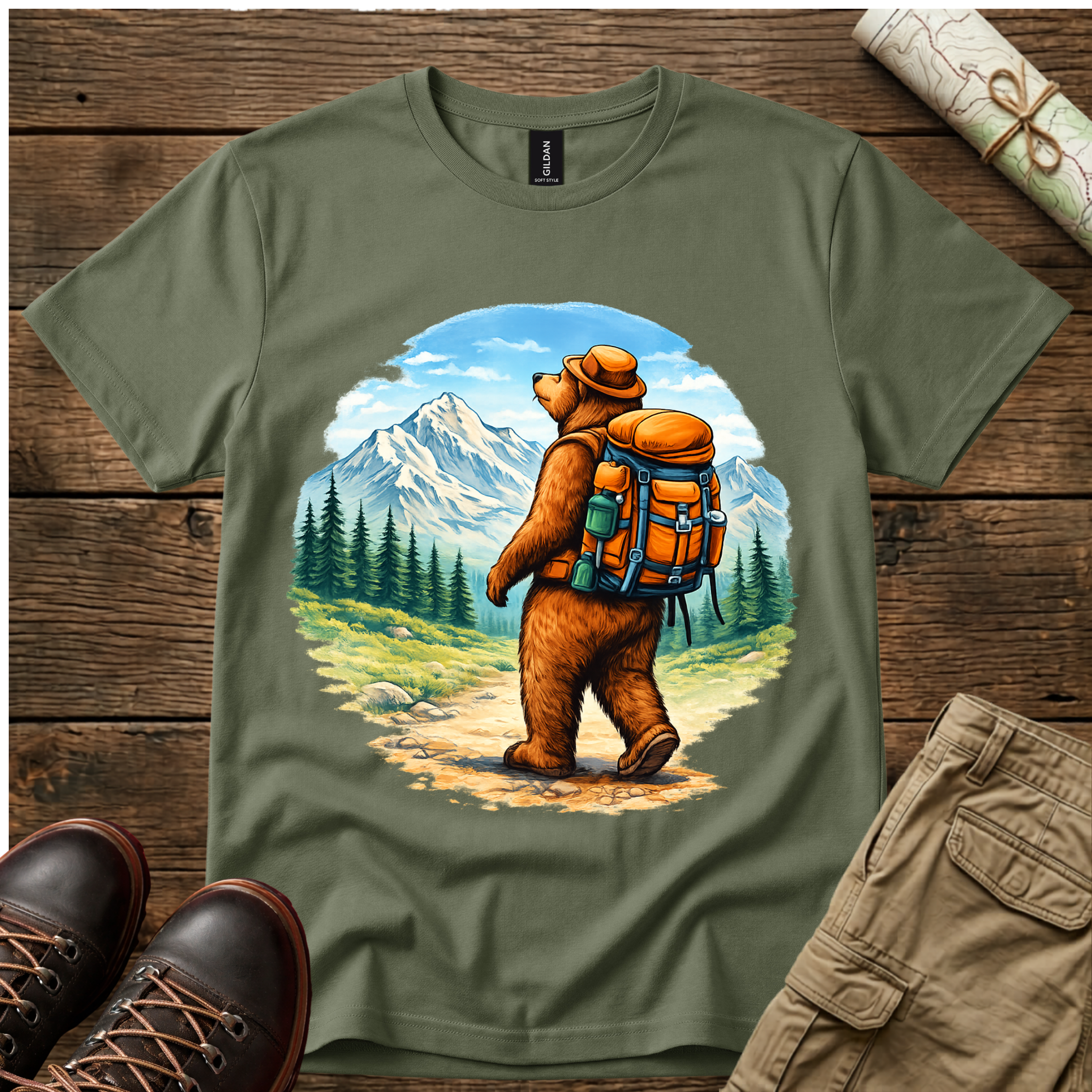 Bear Hiker T-Shirt
