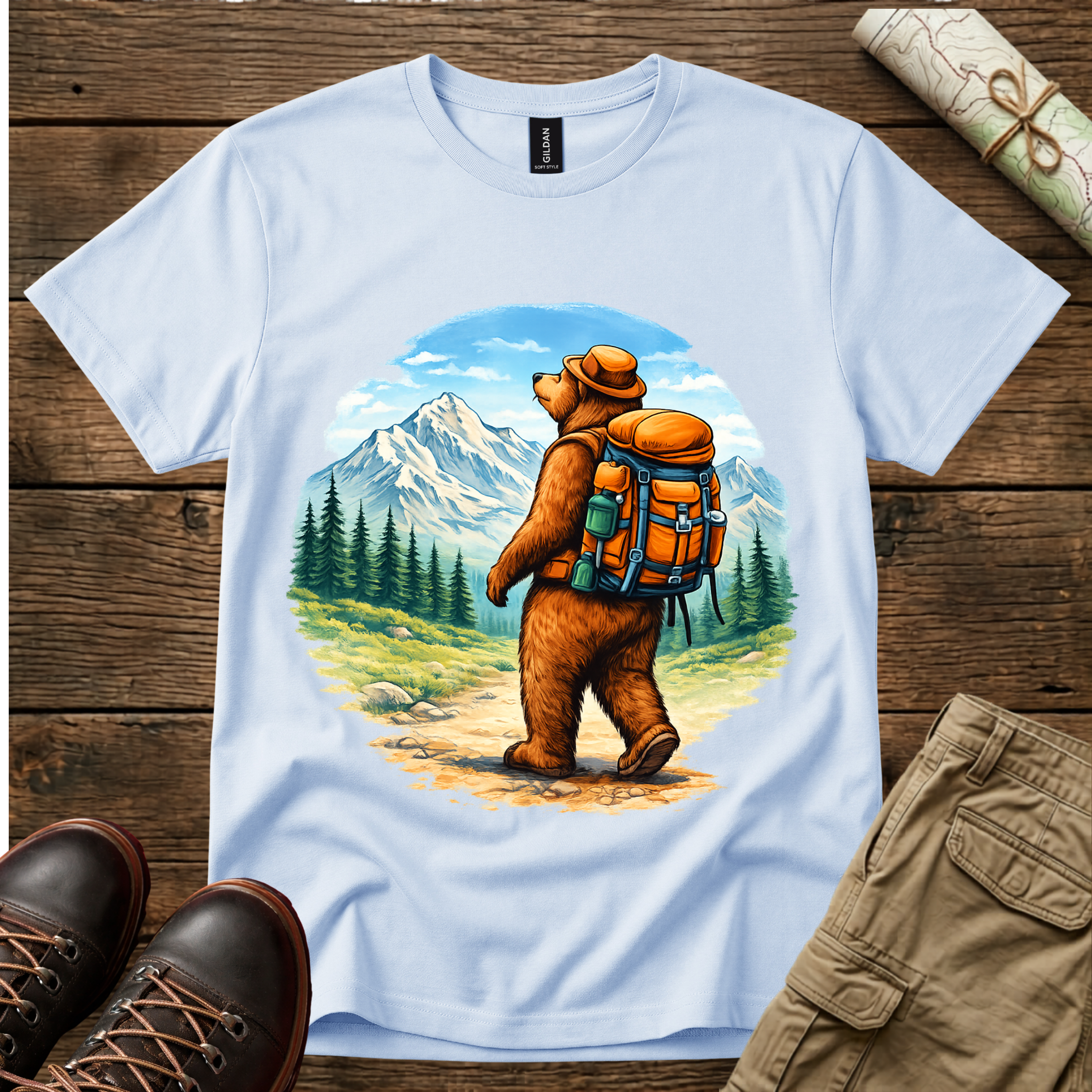 Bear Hiker T-Shirt
