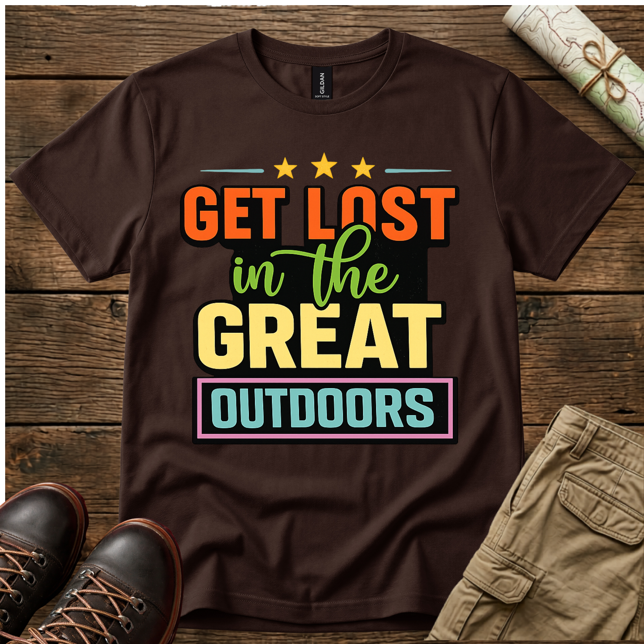 Get Lost In The Great Outdoors T-Shirt