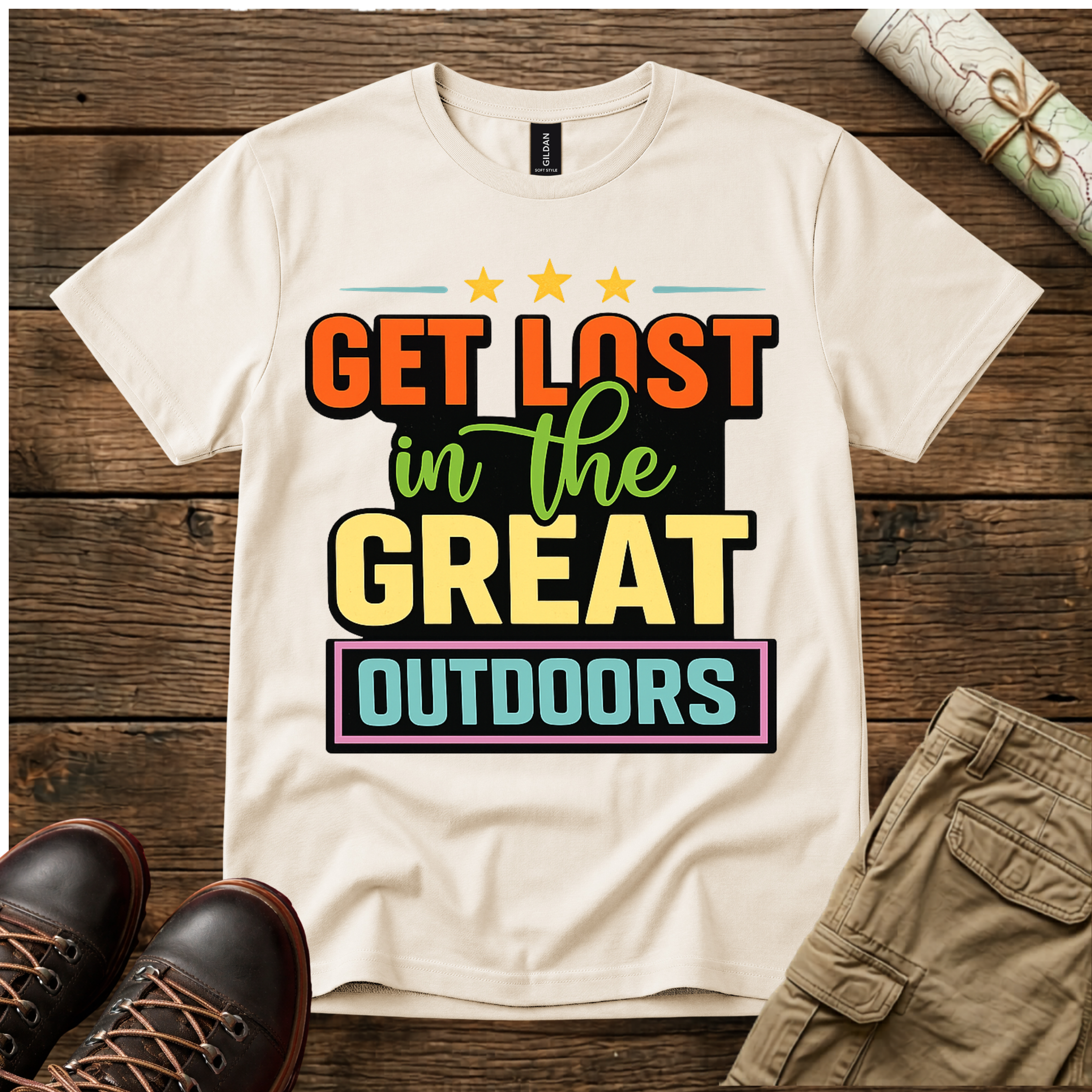 Get Lost In The Great Outdoors T-Shirt