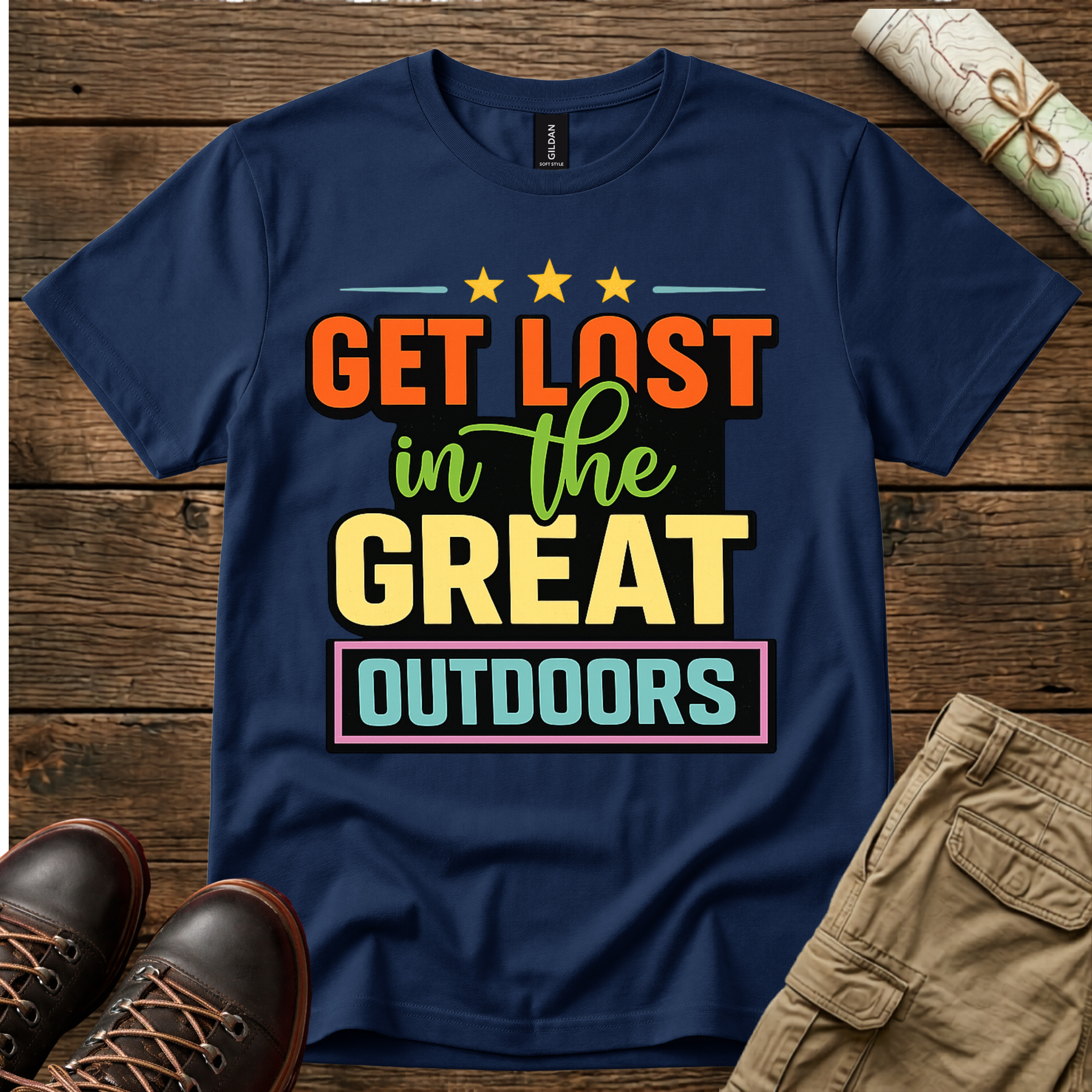 Get Lost In The Great Outdoors T-Shirt