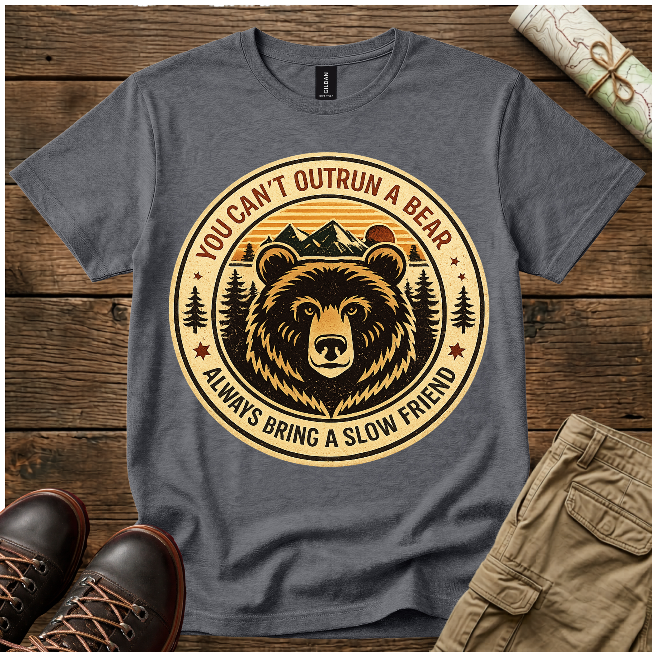 You Can't Outrun A Bear T-Shirt