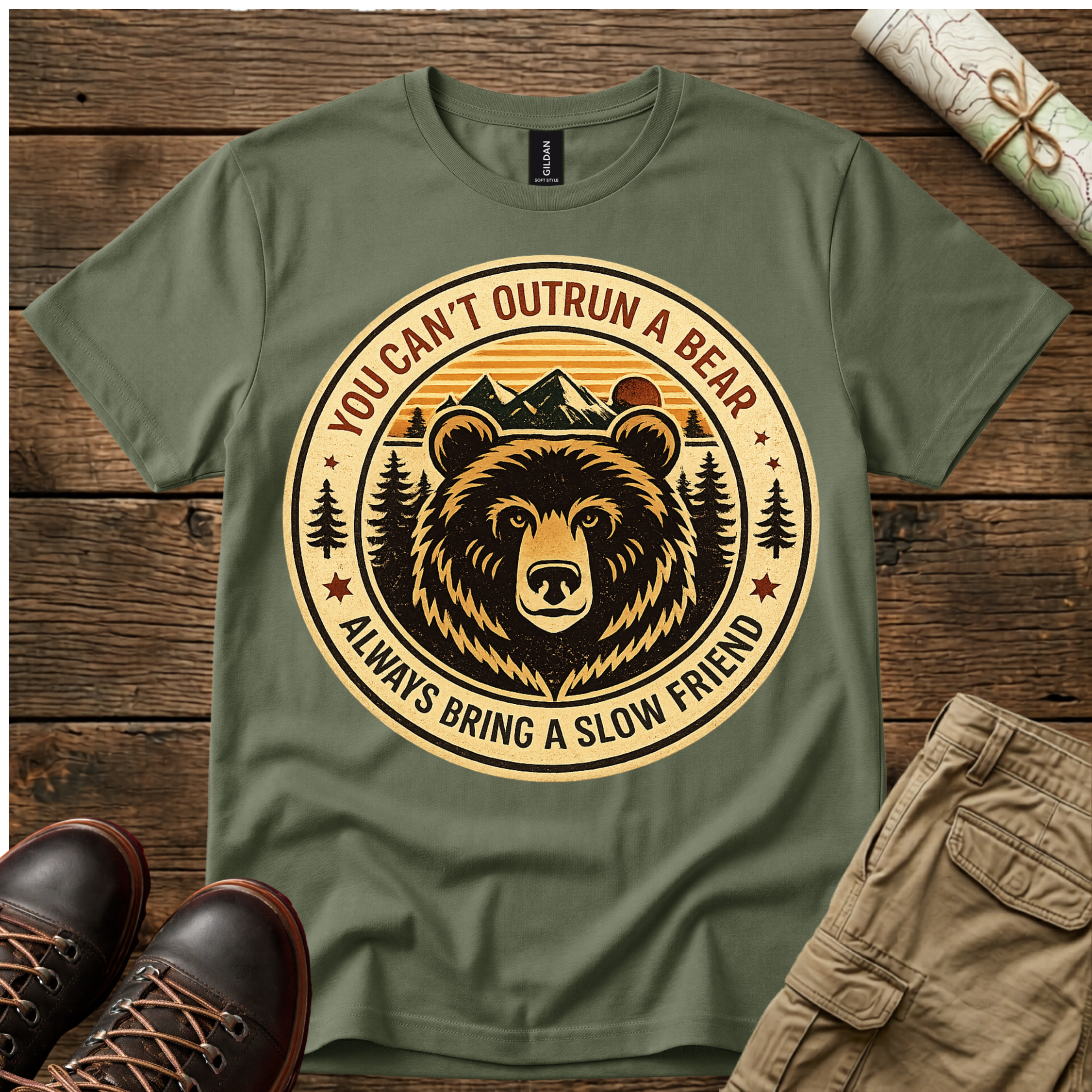 You Can't Outrun A Bear T-Shirt