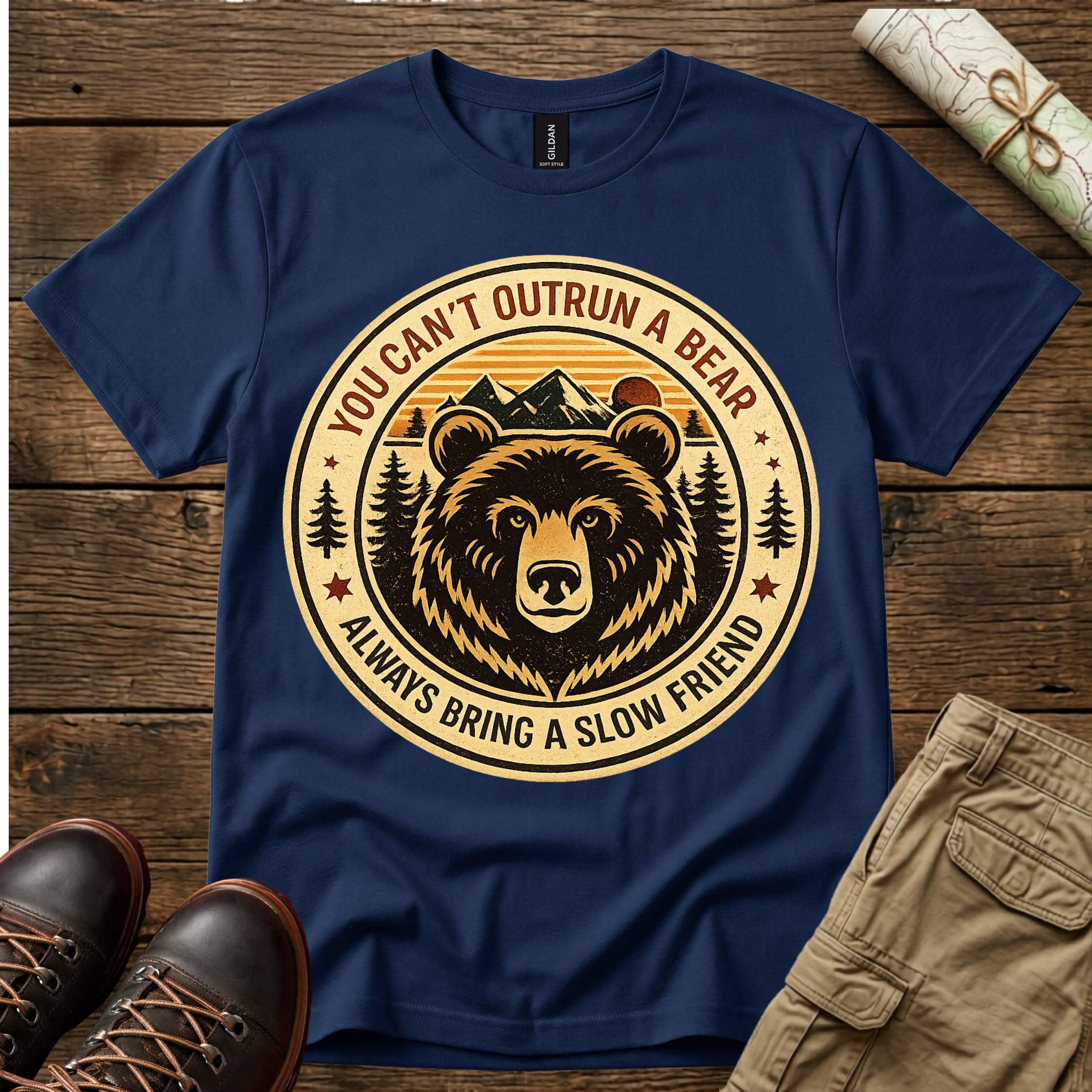 You Can't Outrun A Bear T-Shirt