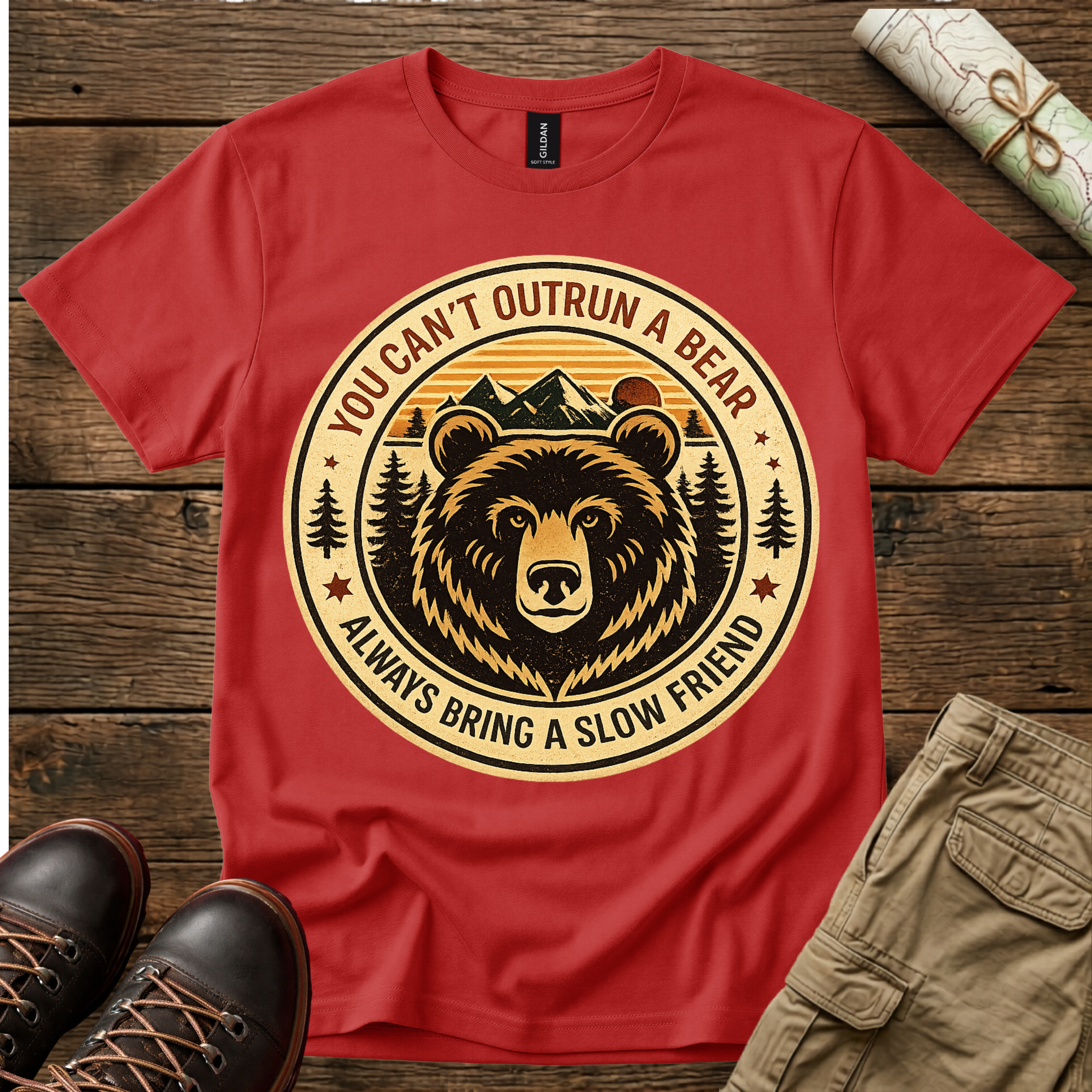 You Can't Outrun A Bear T-Shirt