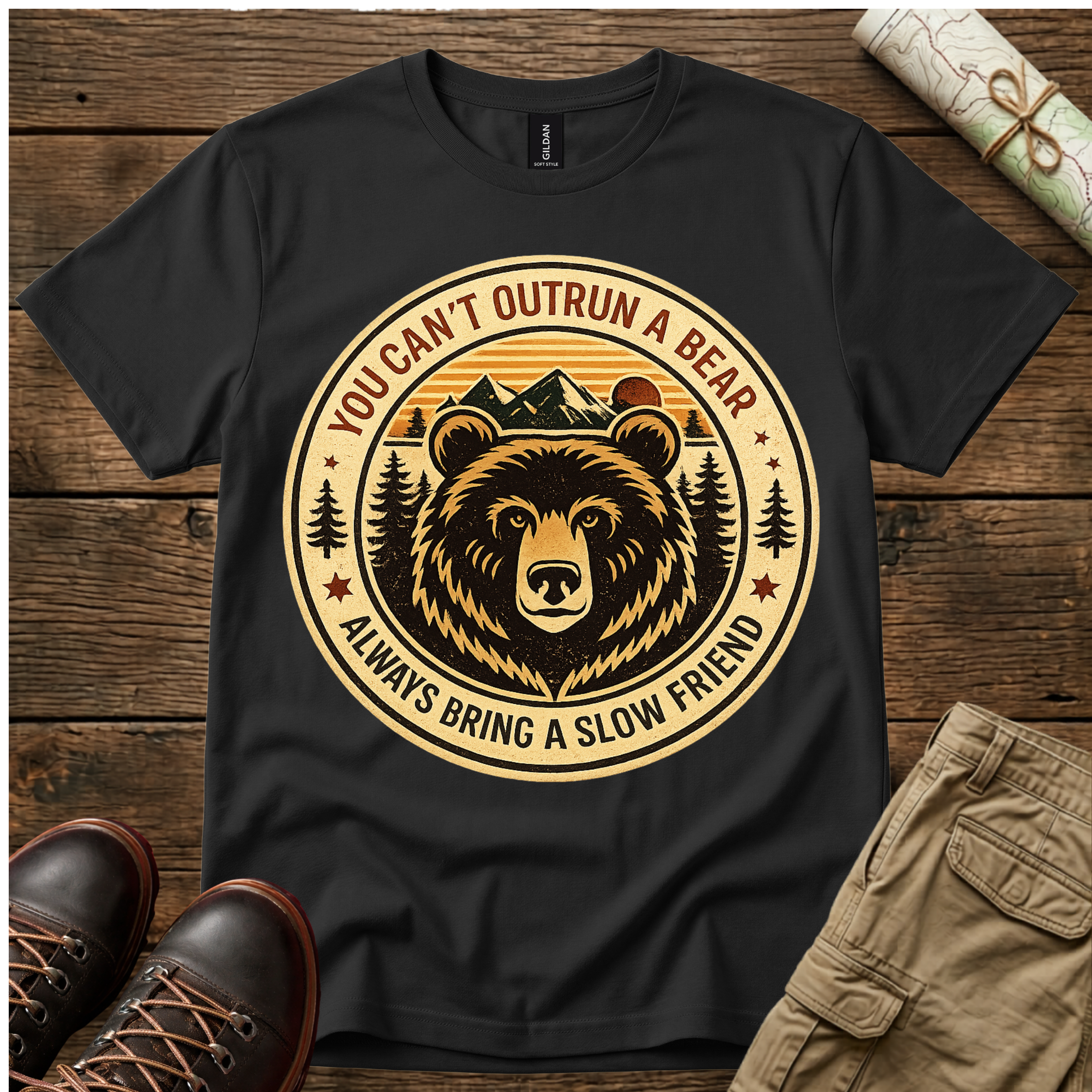 You Can't Outrun A Bear T-Shirt