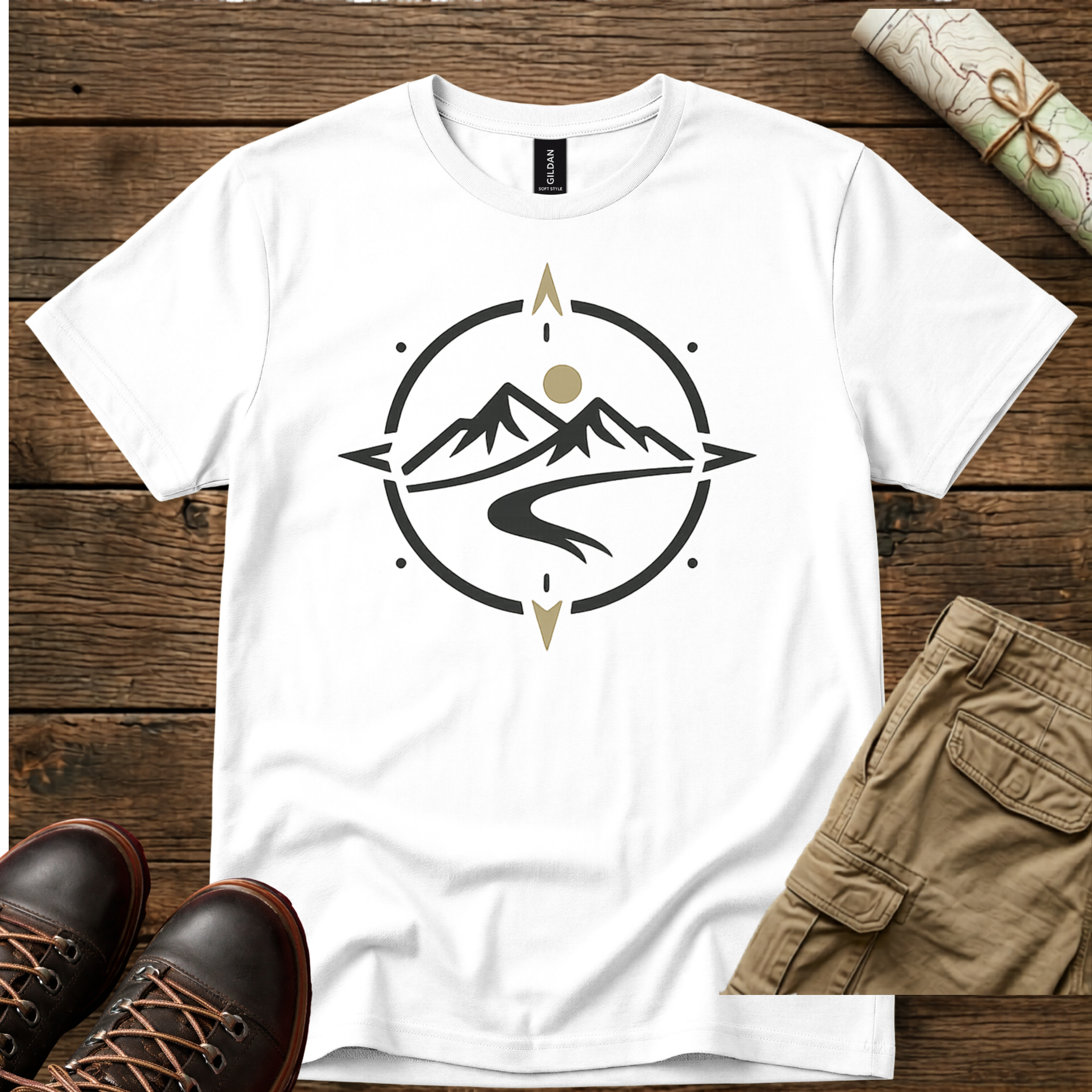 Compass Landscape T-Shirt