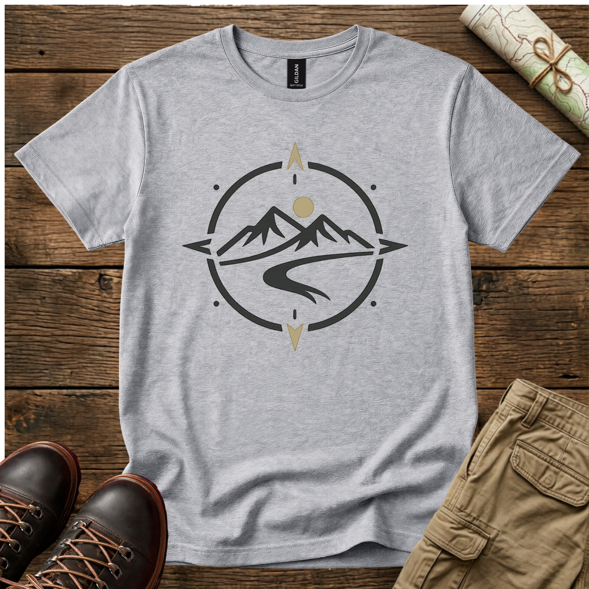 Compass Landscape T-Shirt