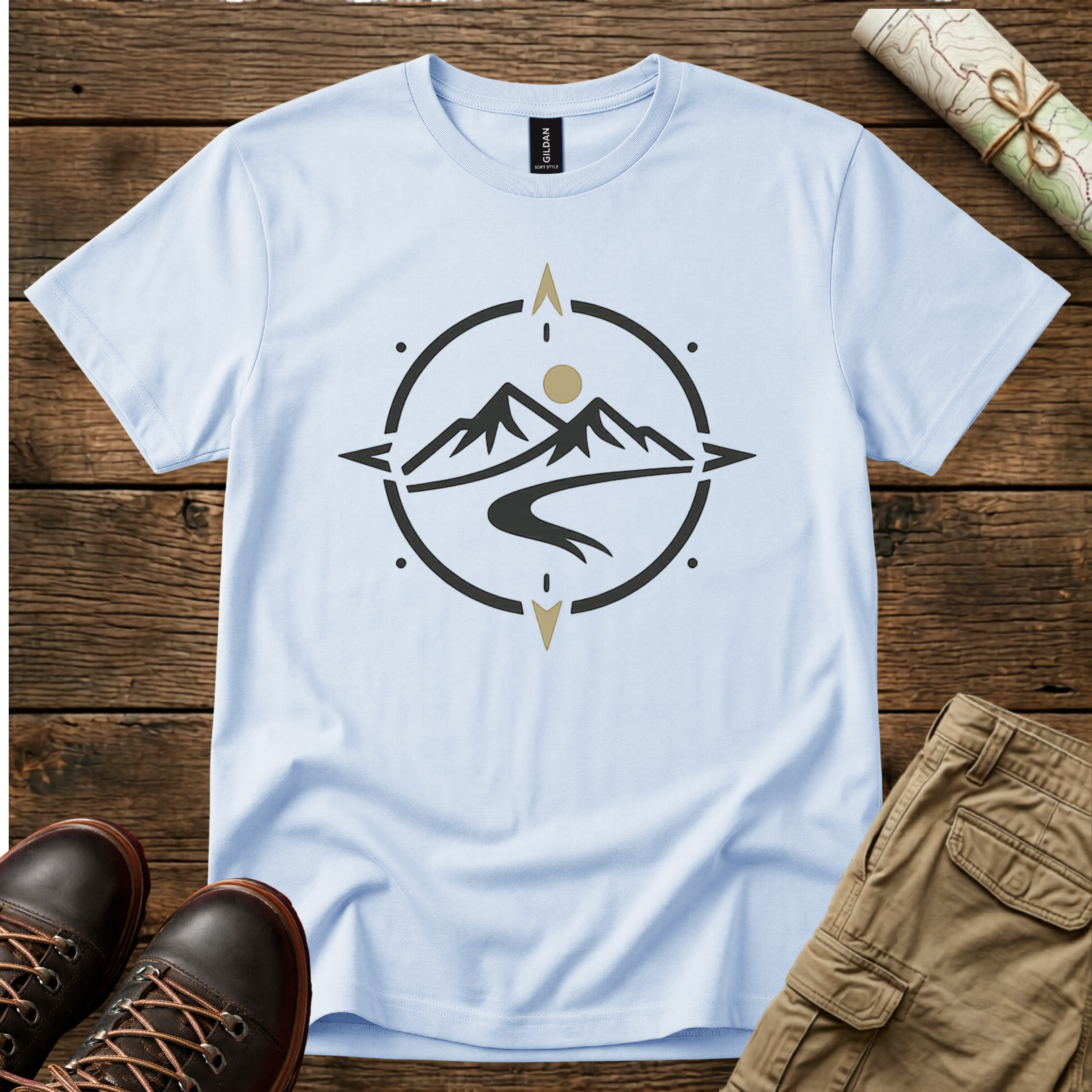 Compass Landscape T-Shirt